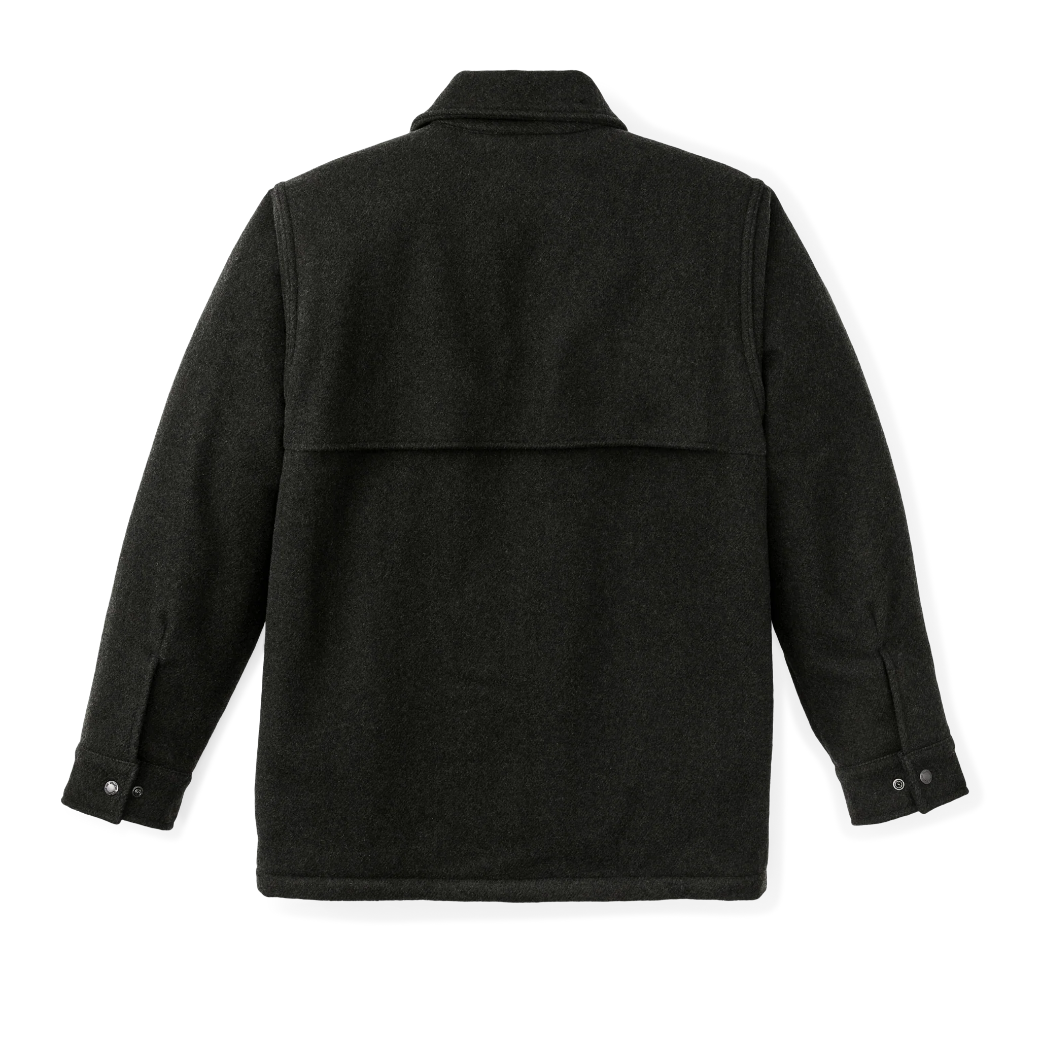 Lined Mackinaw Wool Cape Coat