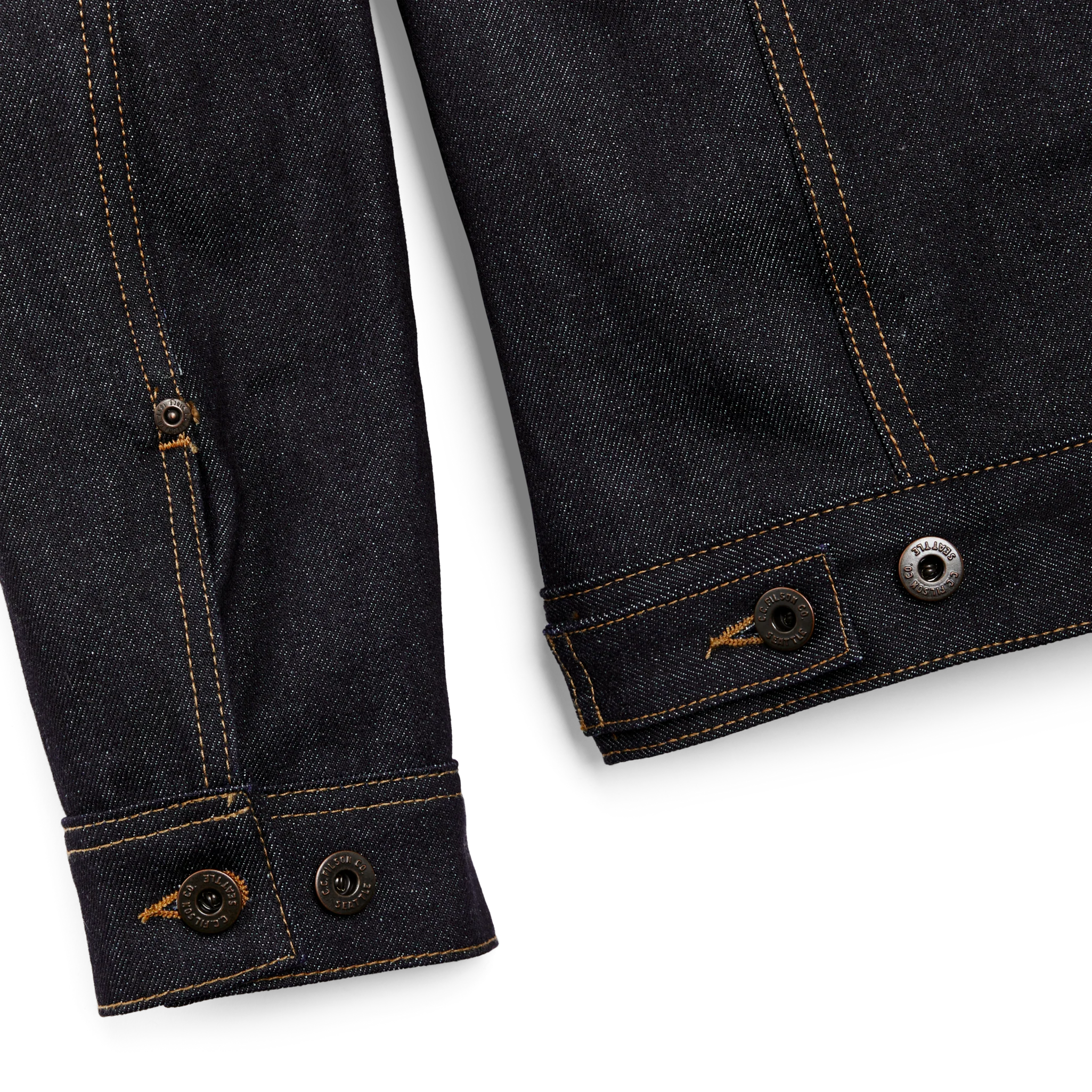 Lined Denim Short Cruiser Jacket