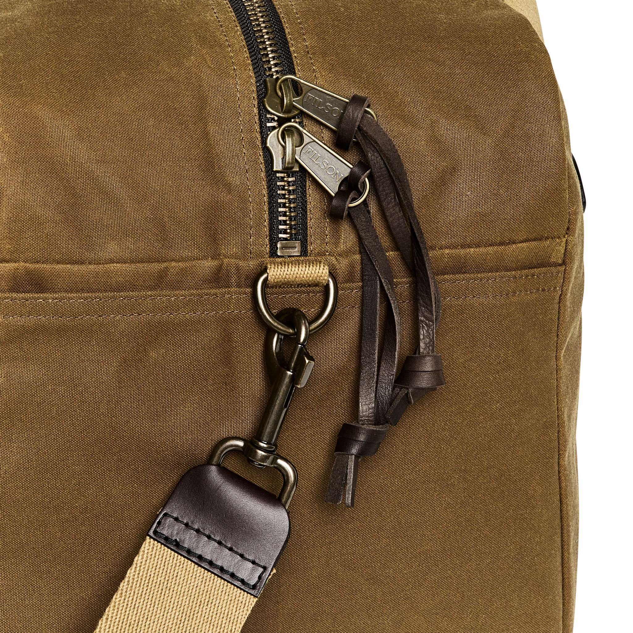 Medium Tin Cloth Duffle Bag