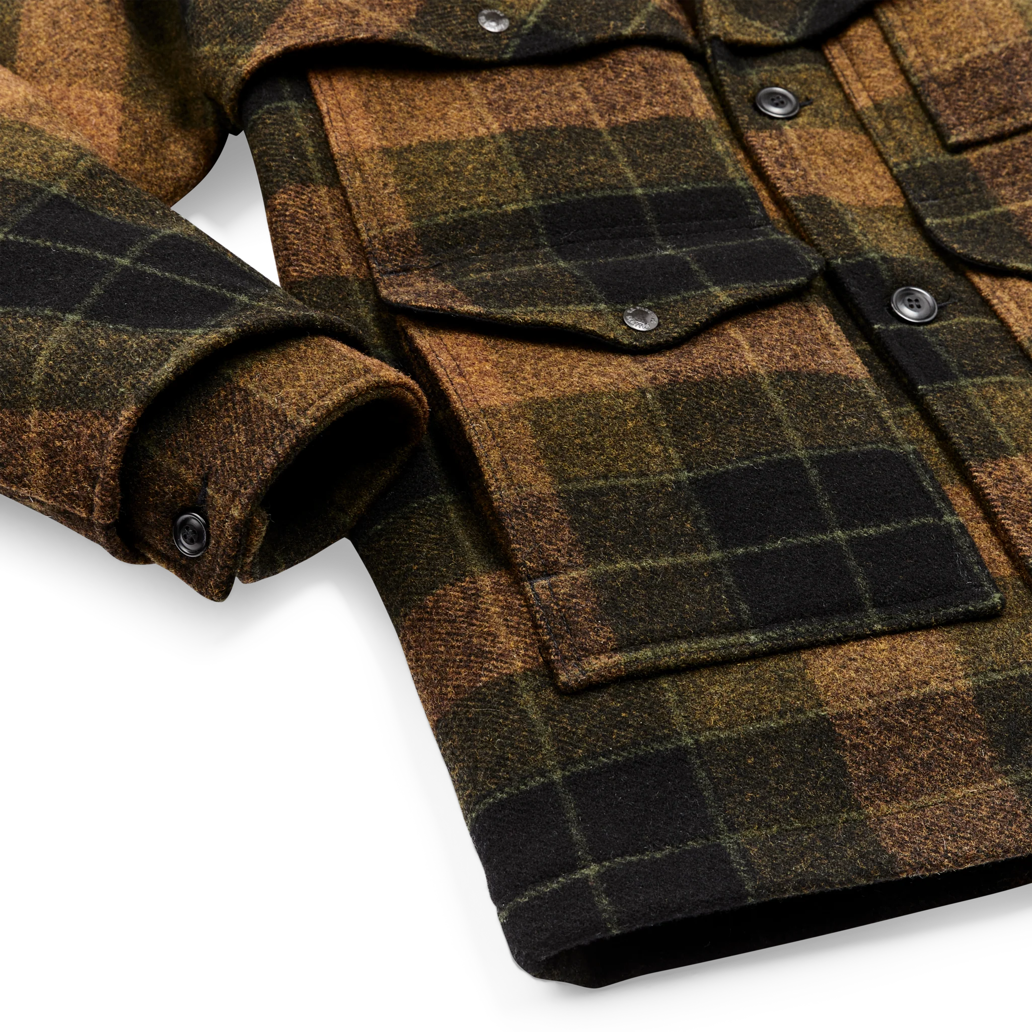 Lined Mackinaw Wool Packer Coat