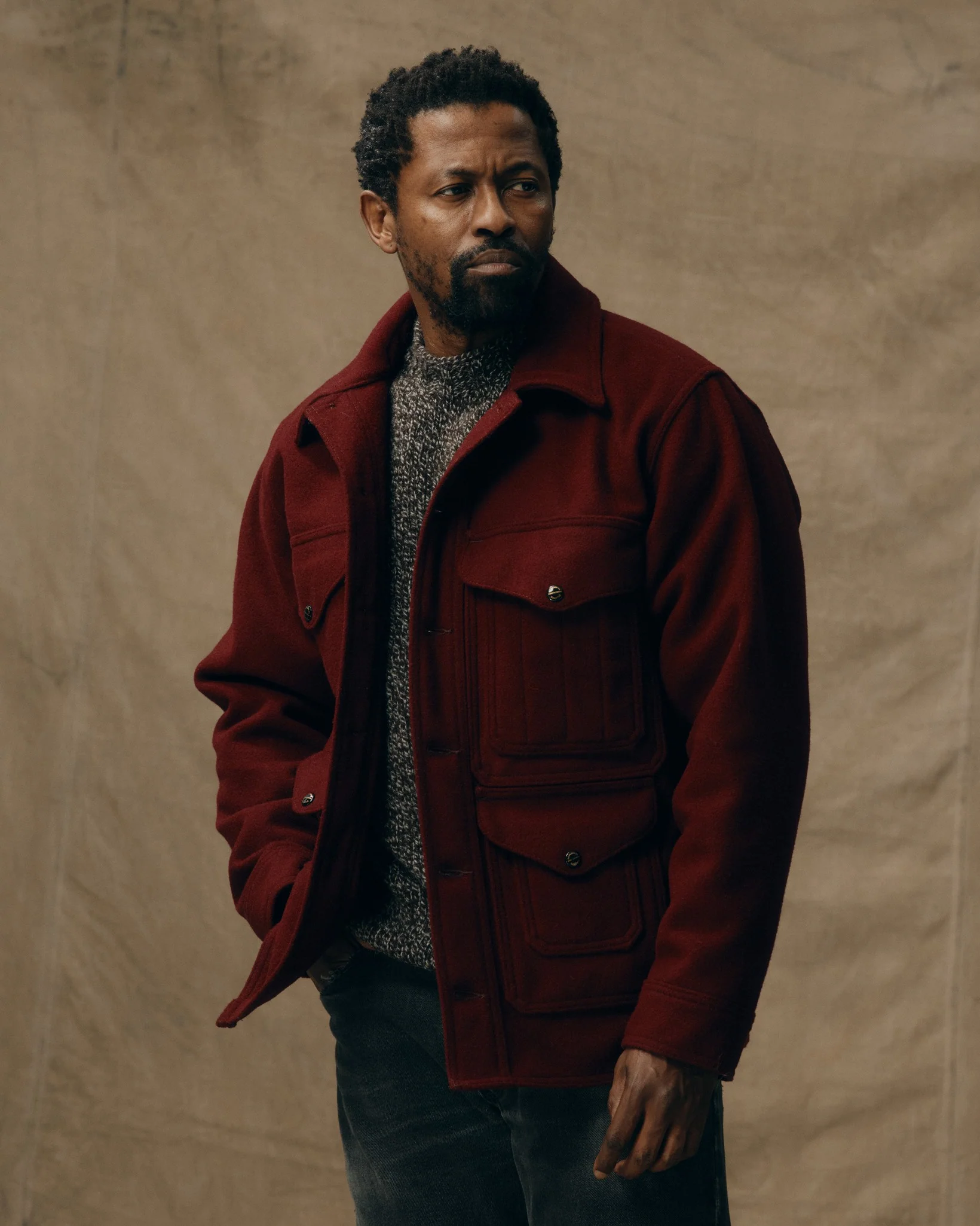 1940s Mackinaw Wool Cruiser Jacket