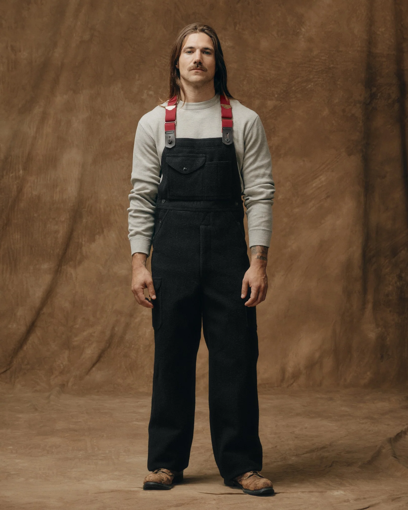 Mackinaw Wool Bibs