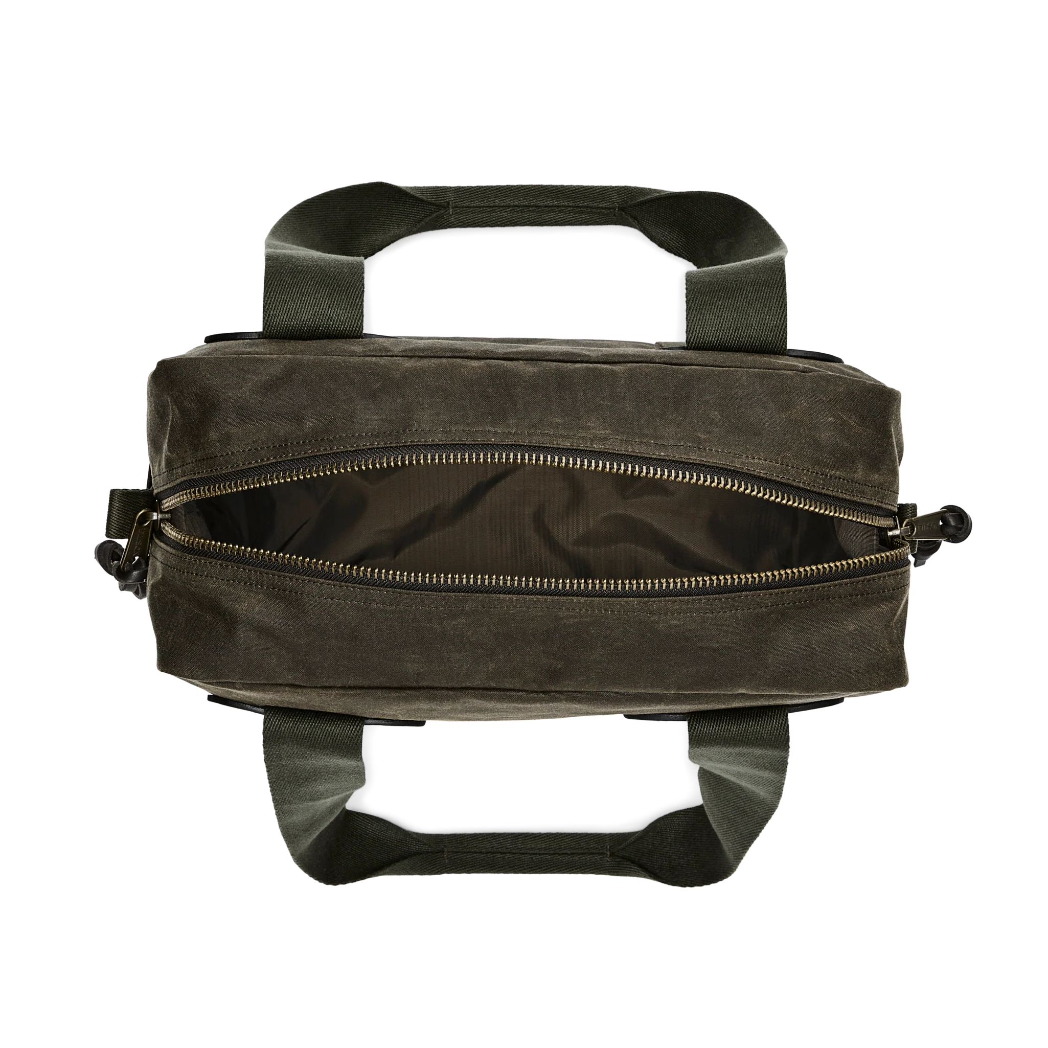 Tin Cloth Zipper Tote Bag