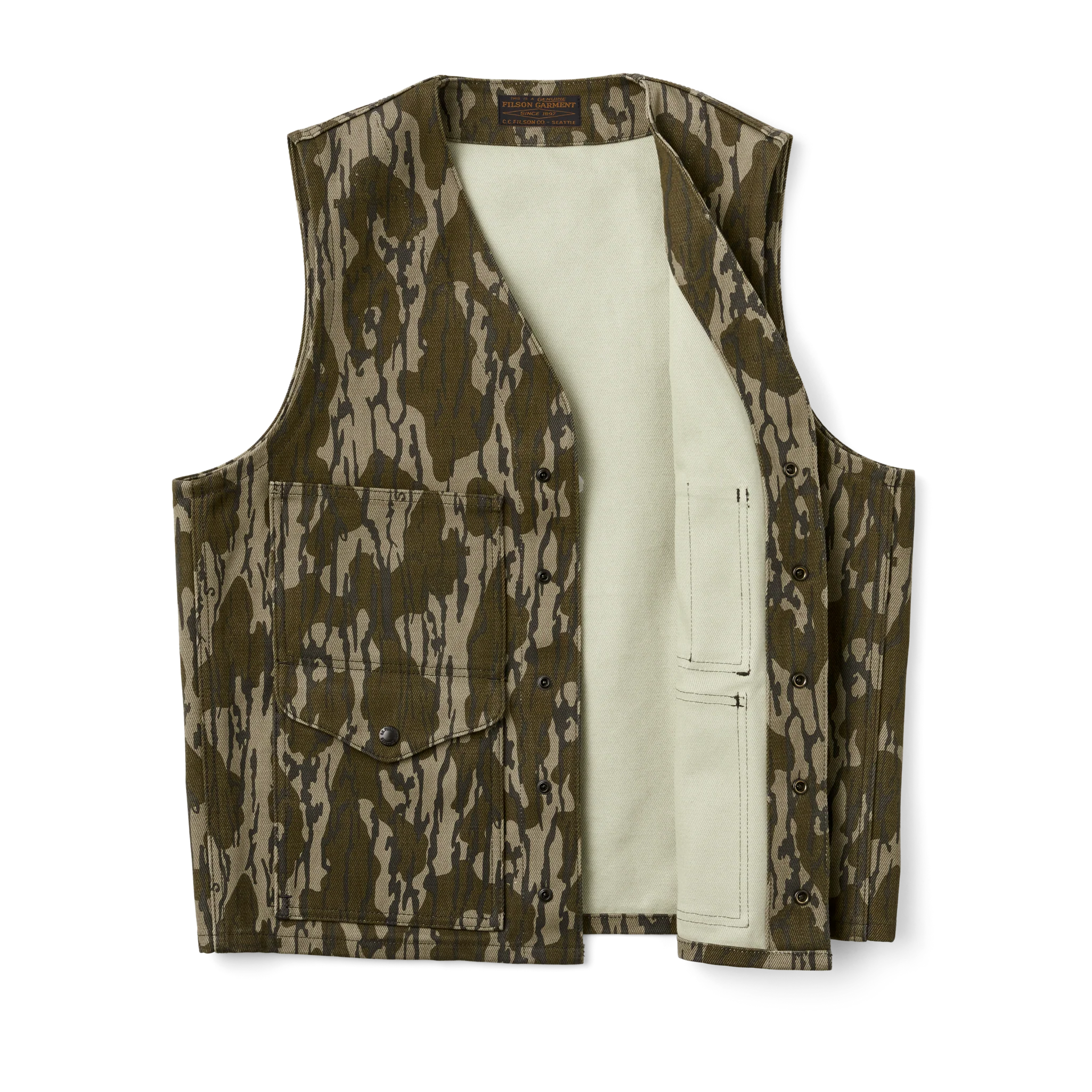 Rugged Twill Cruiser Vest