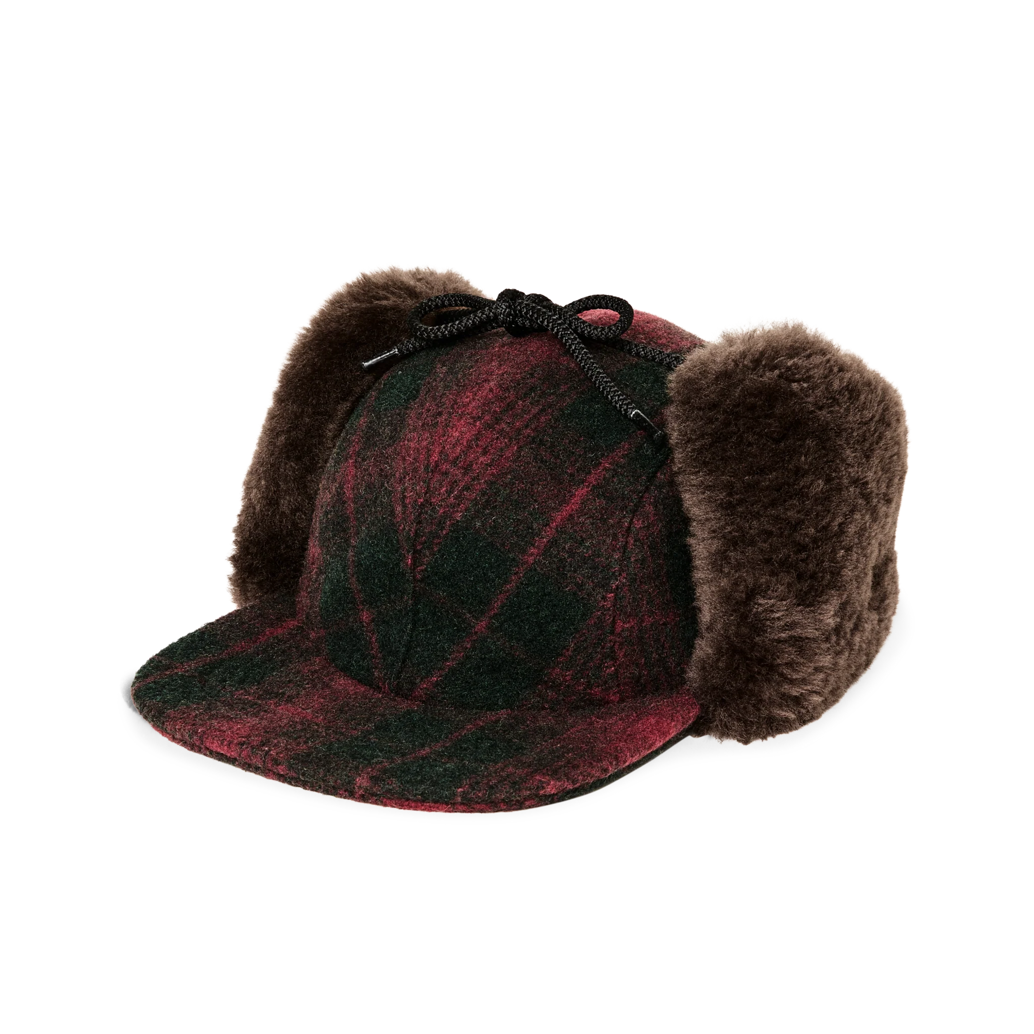 Double Mackinaw Wool Cap
