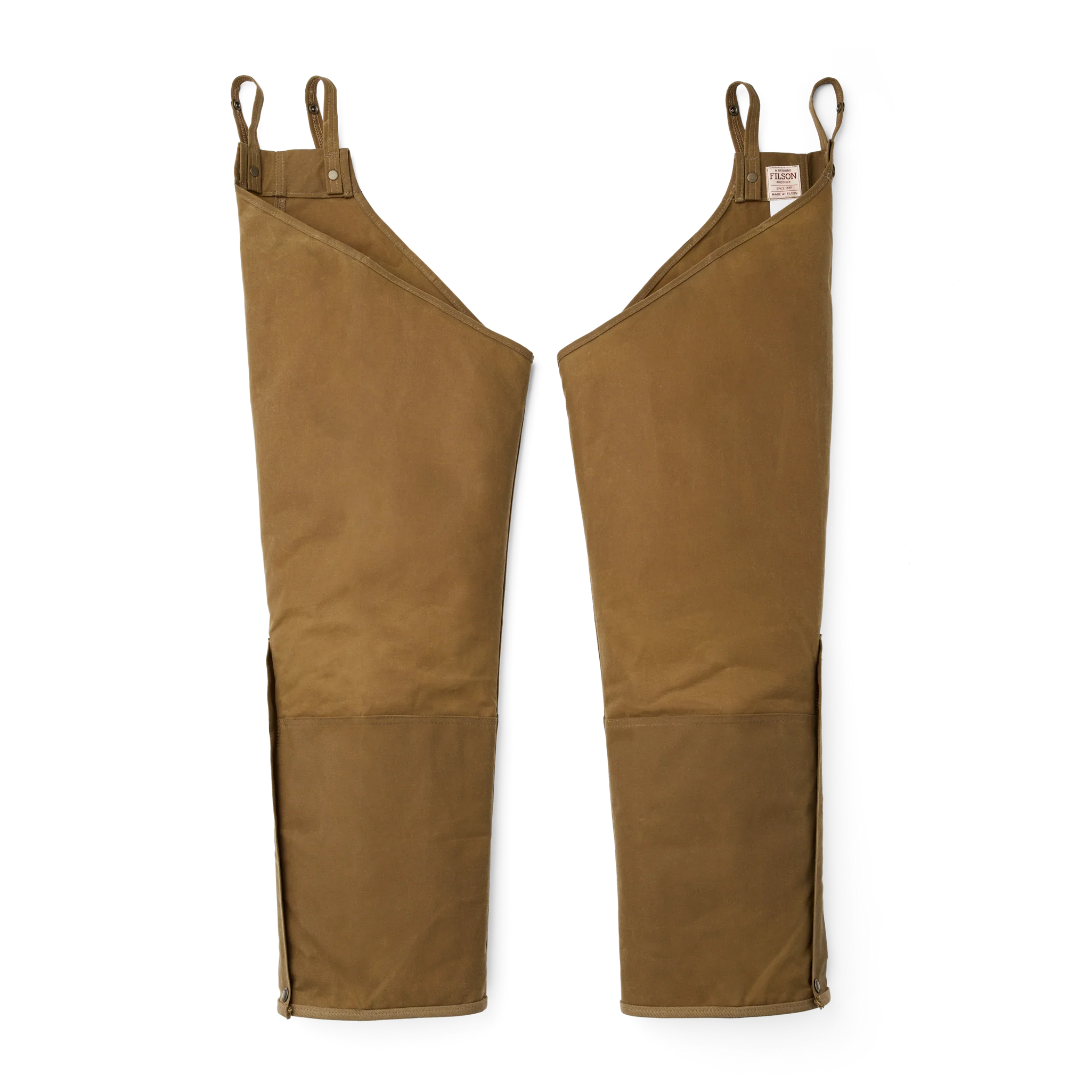 Double Tin Cloth Chaps With Zipper
