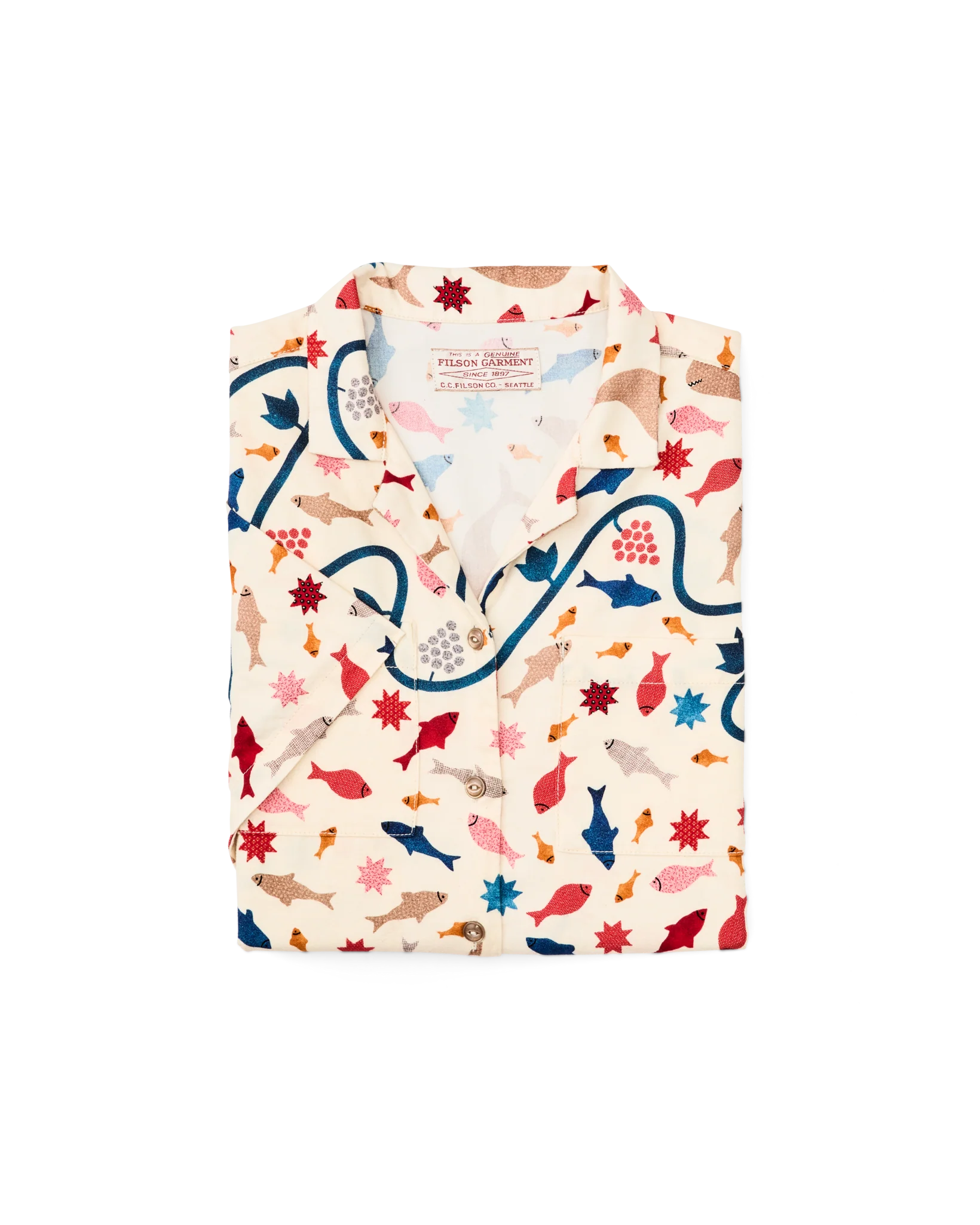 Women's Short Sleeve Camp Shirt