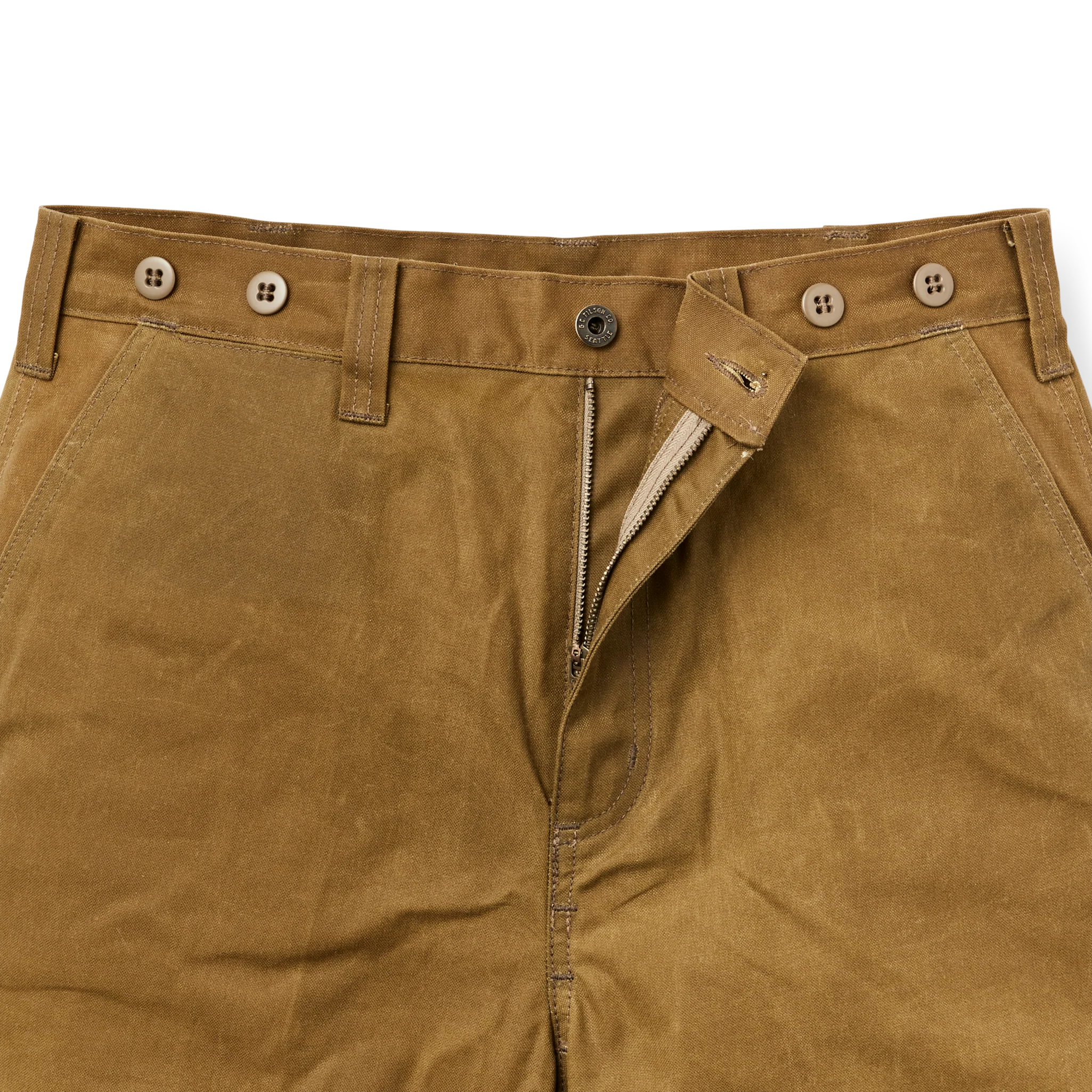 Oil Finish Single Tin Cloth Pants