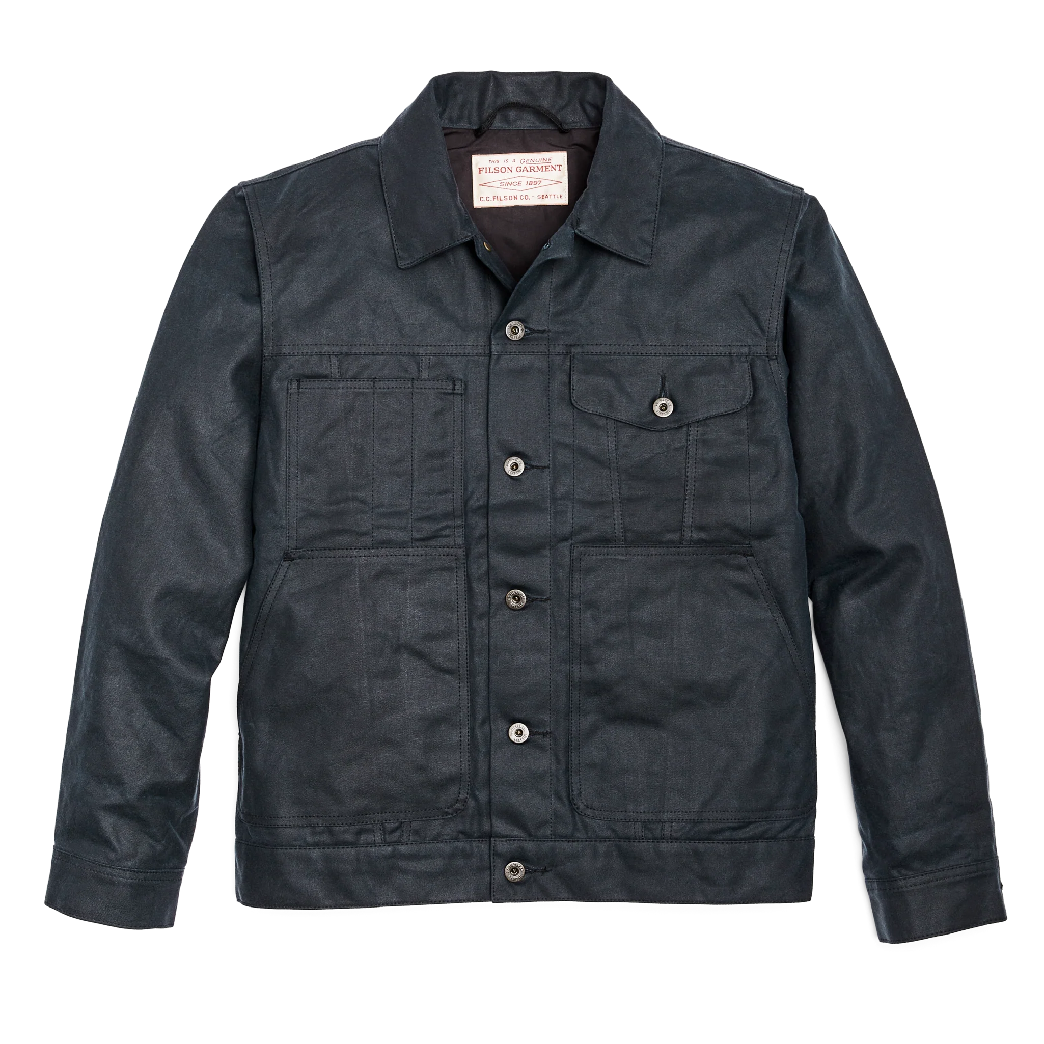 Tin Cloth Short Lined Cruiser Jacket