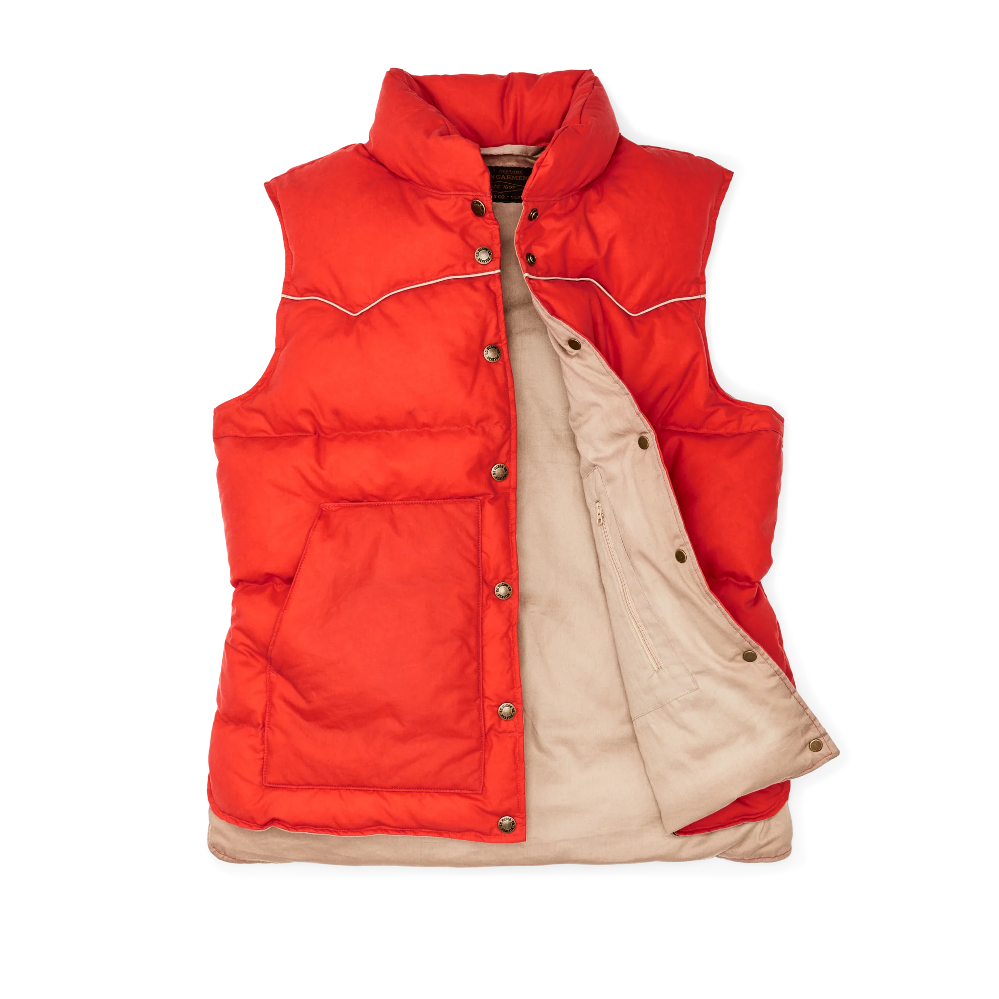 Women's Waxed Down Vest