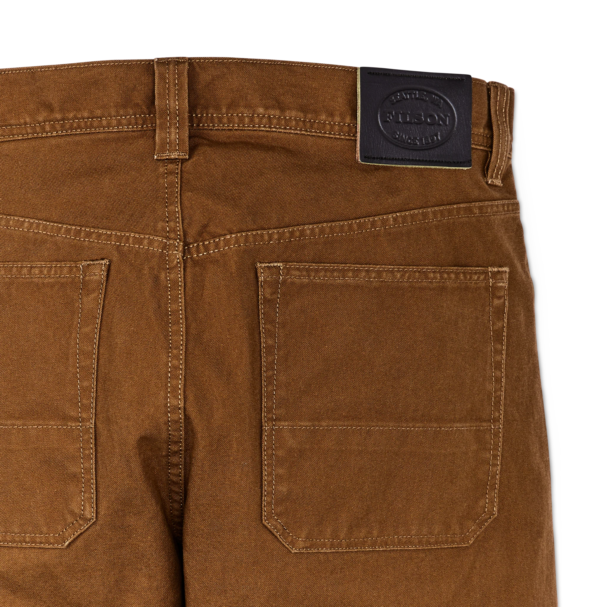 Dry Tin Cloth 5-pocket Pants