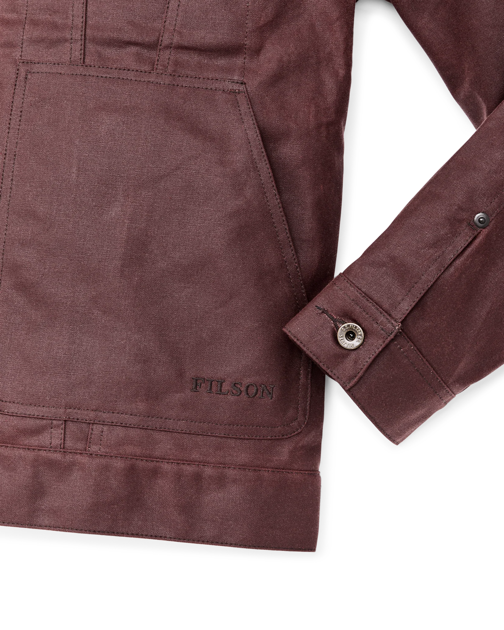 Tin Cloth Short Lined Cruiser Jacket