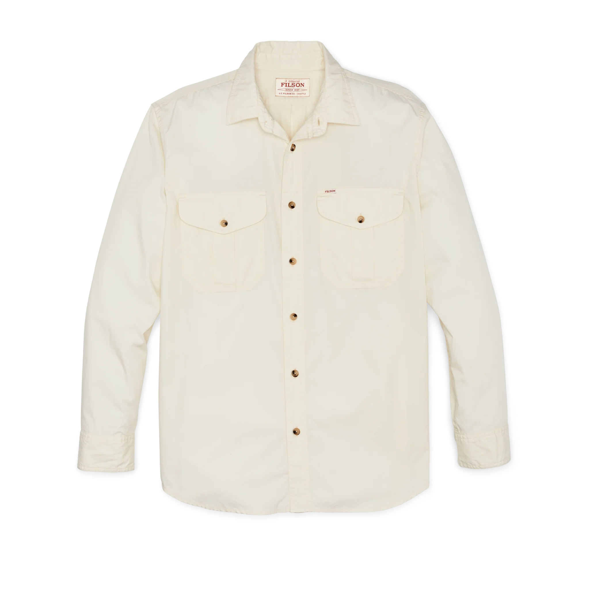 Filson's Washed Feather Cloth Shirt