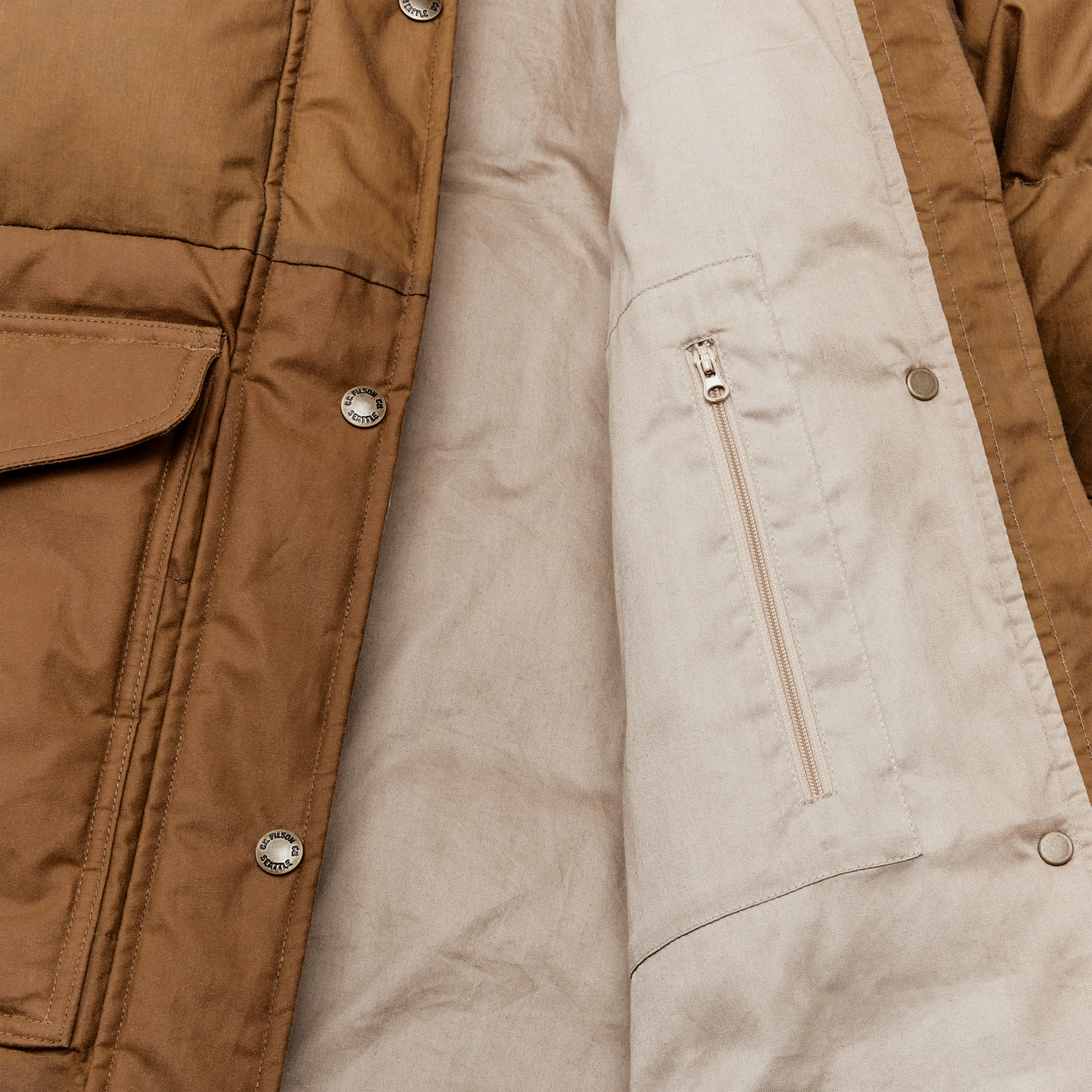 Women's Waxed Down Parka