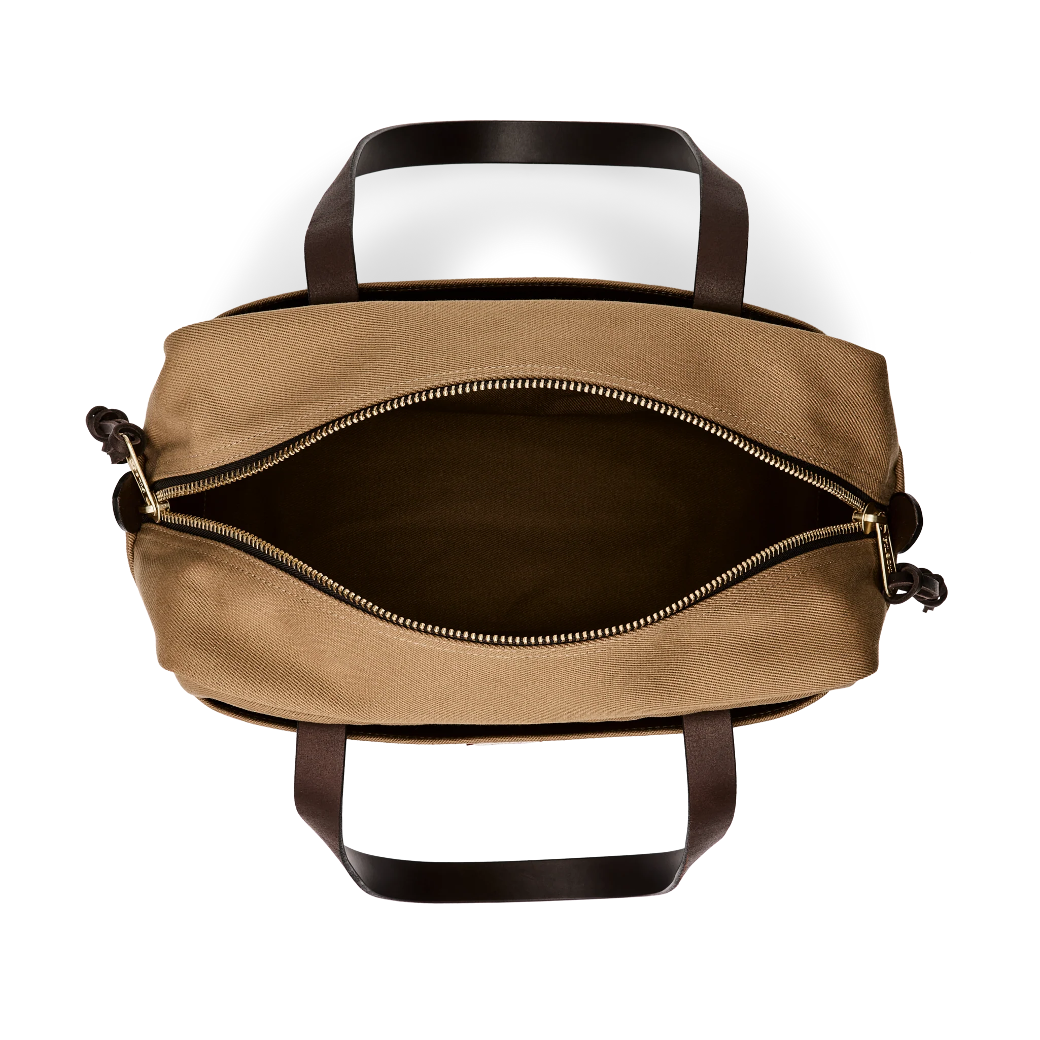 Rugged Twill Zipper Tote Bag