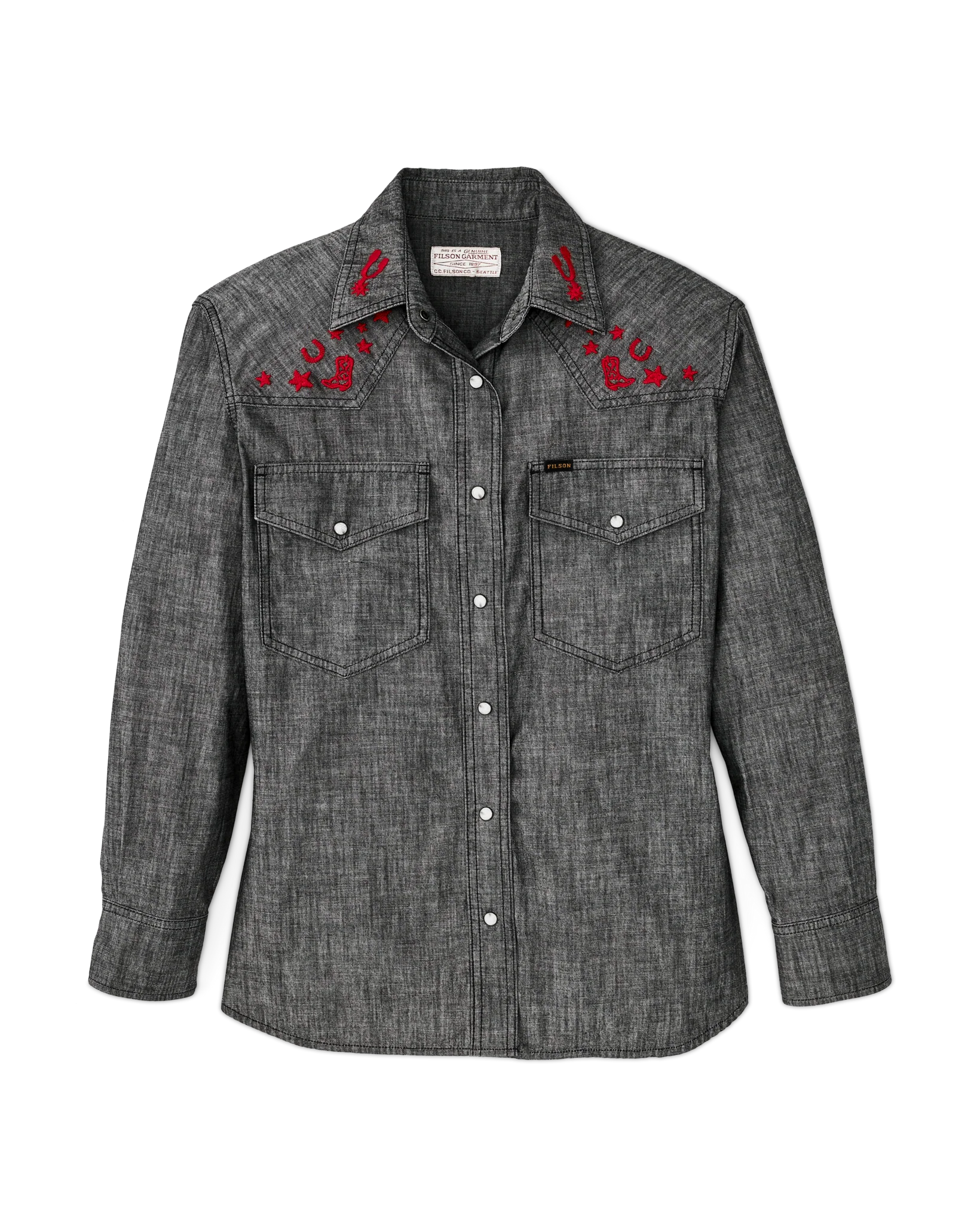 Women's Embroidered Western Shirt