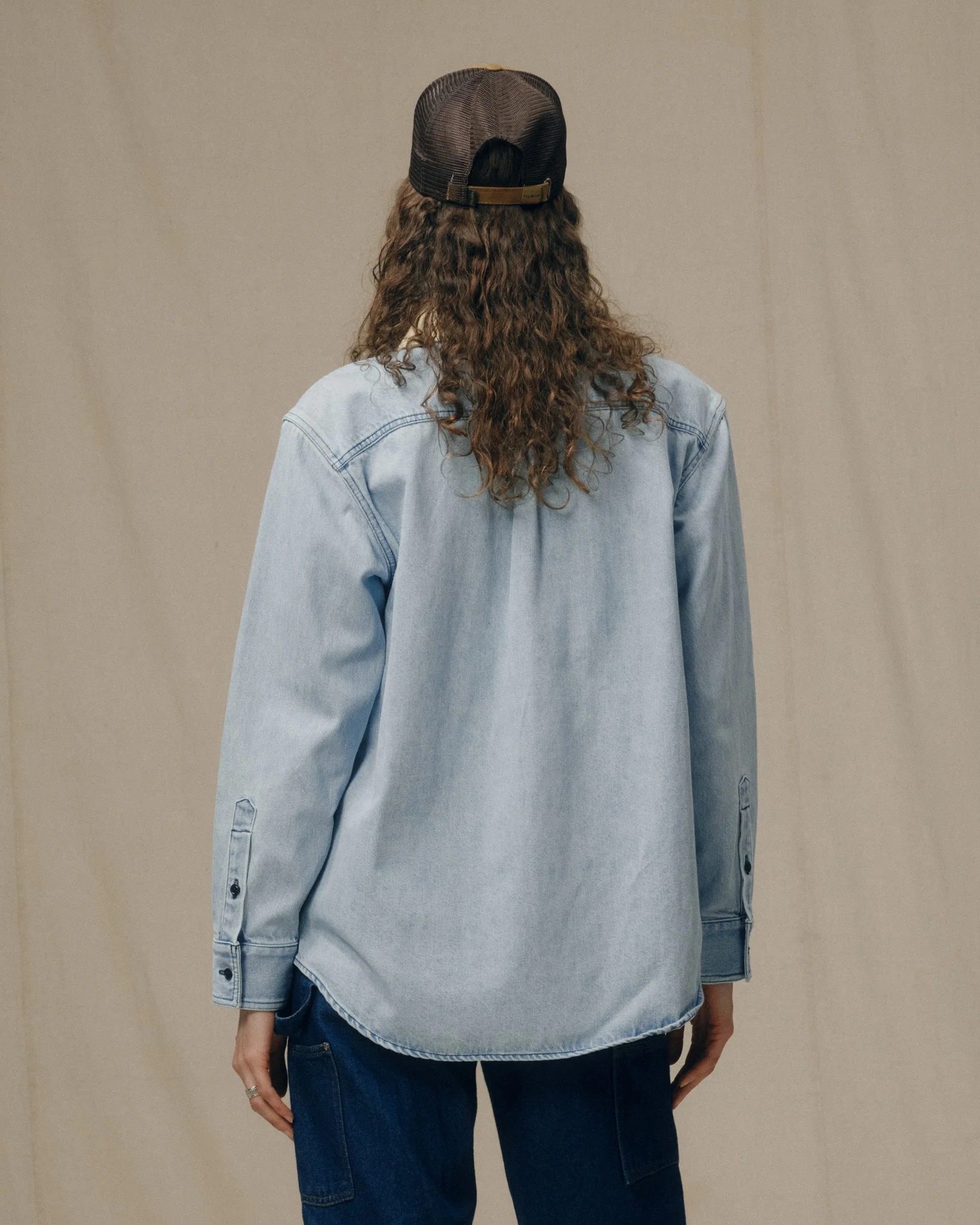 Women's Denim Work Shirt