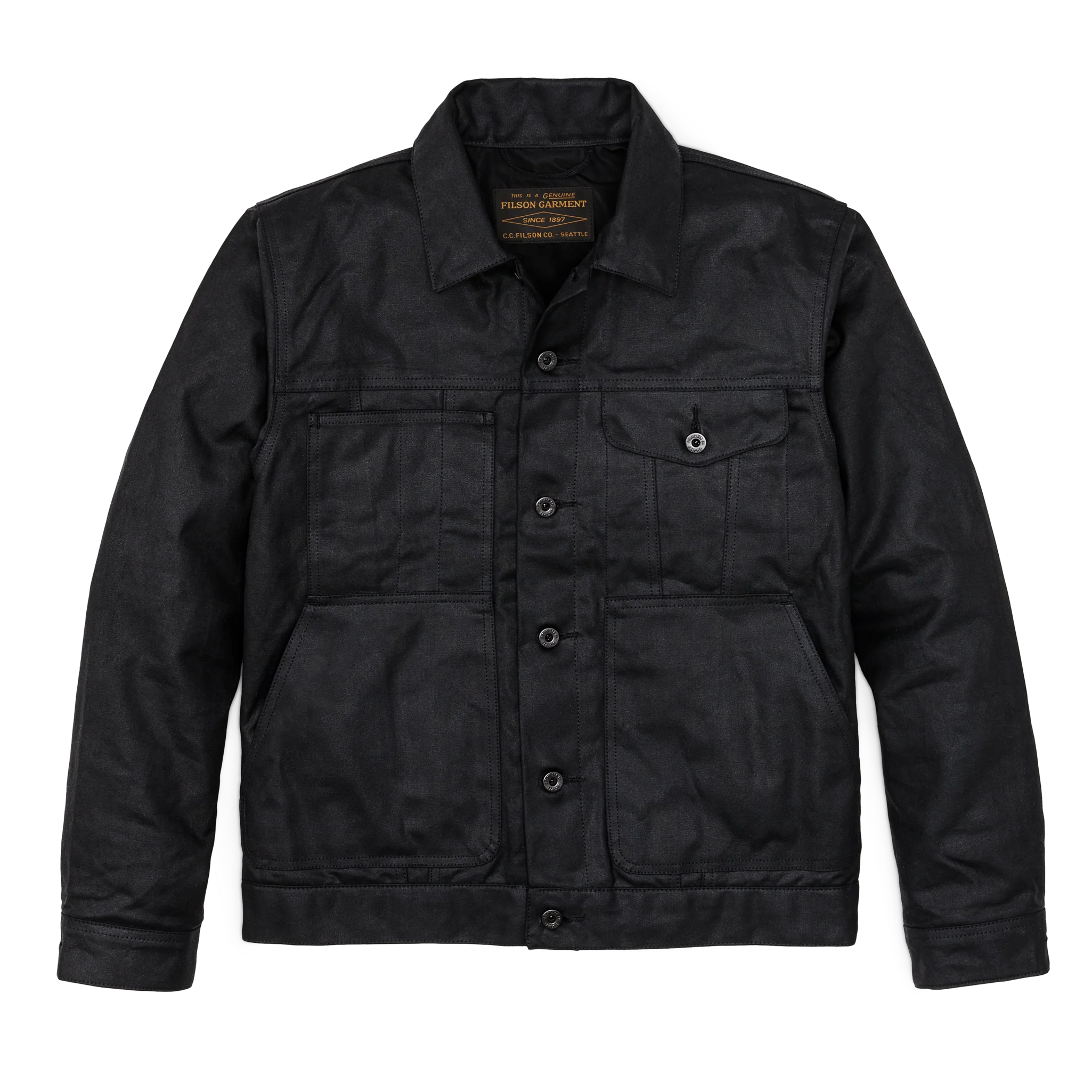 Tin Cloth Short Lined Cruiser Jacket