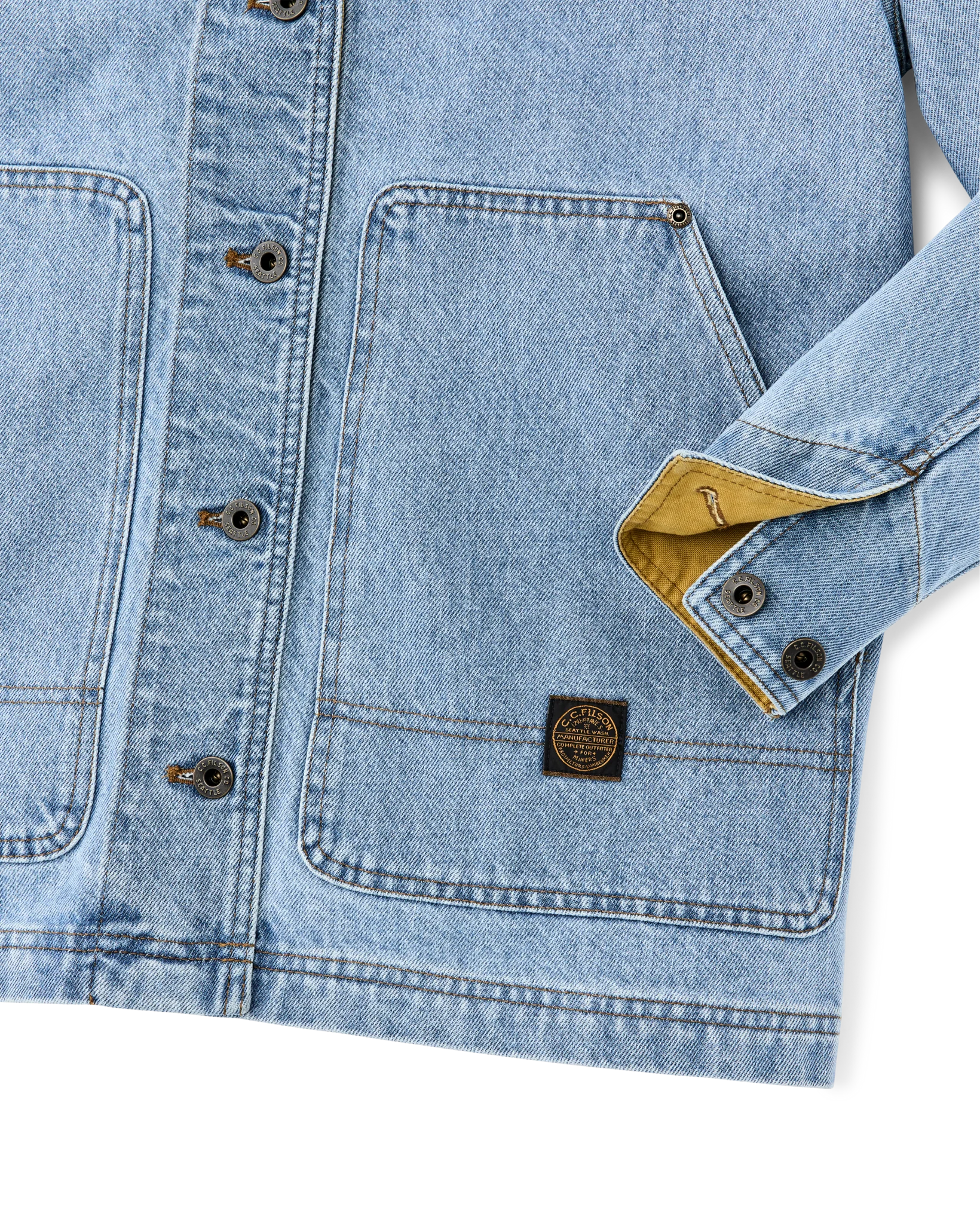 Women's Denim Barn Coat