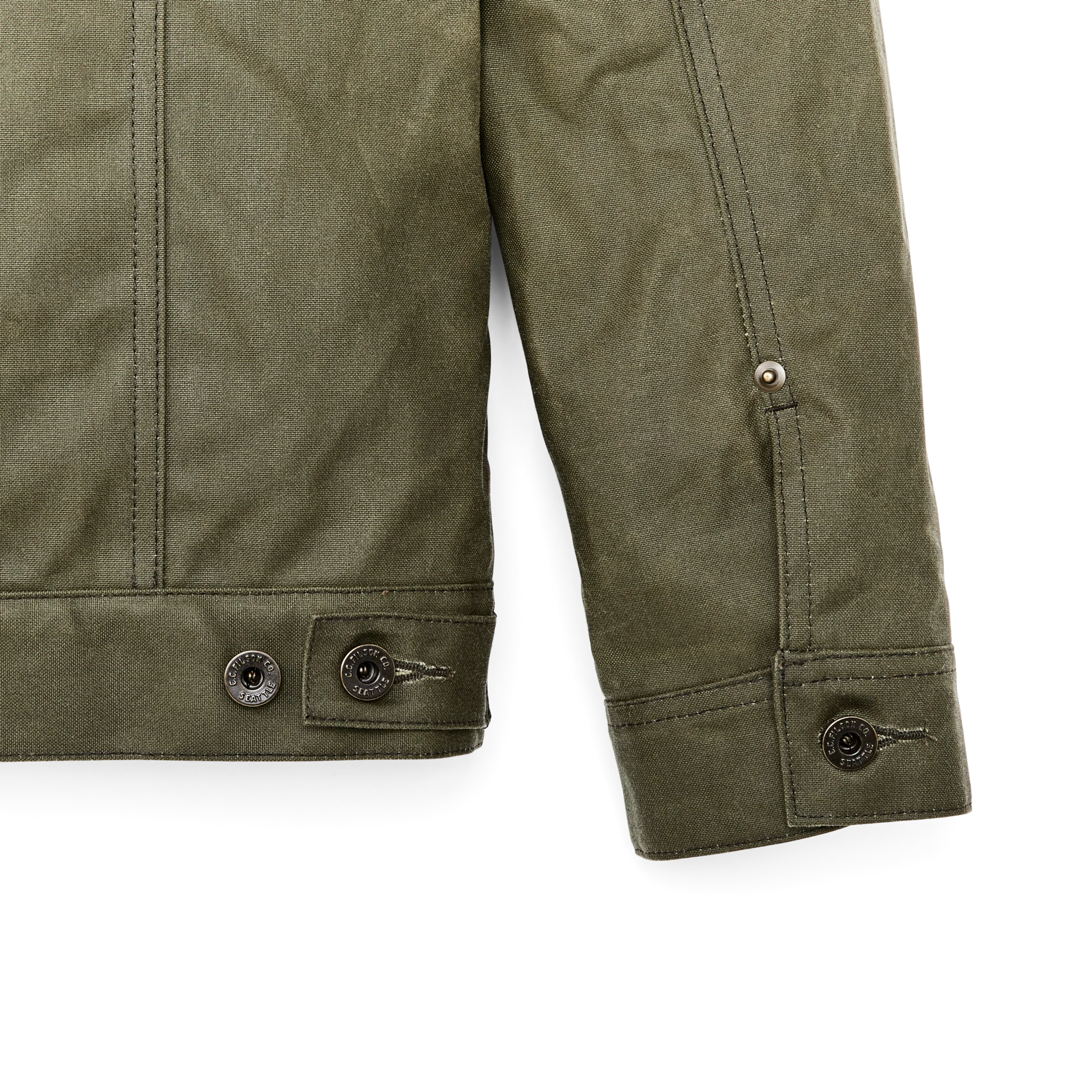 Tin Cloth Short Lined Cruiser Jacket