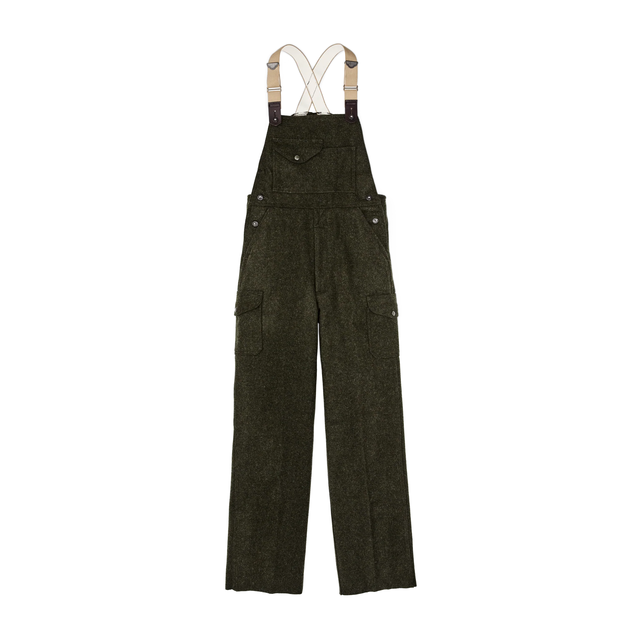 Mackinaw Wool Bibs