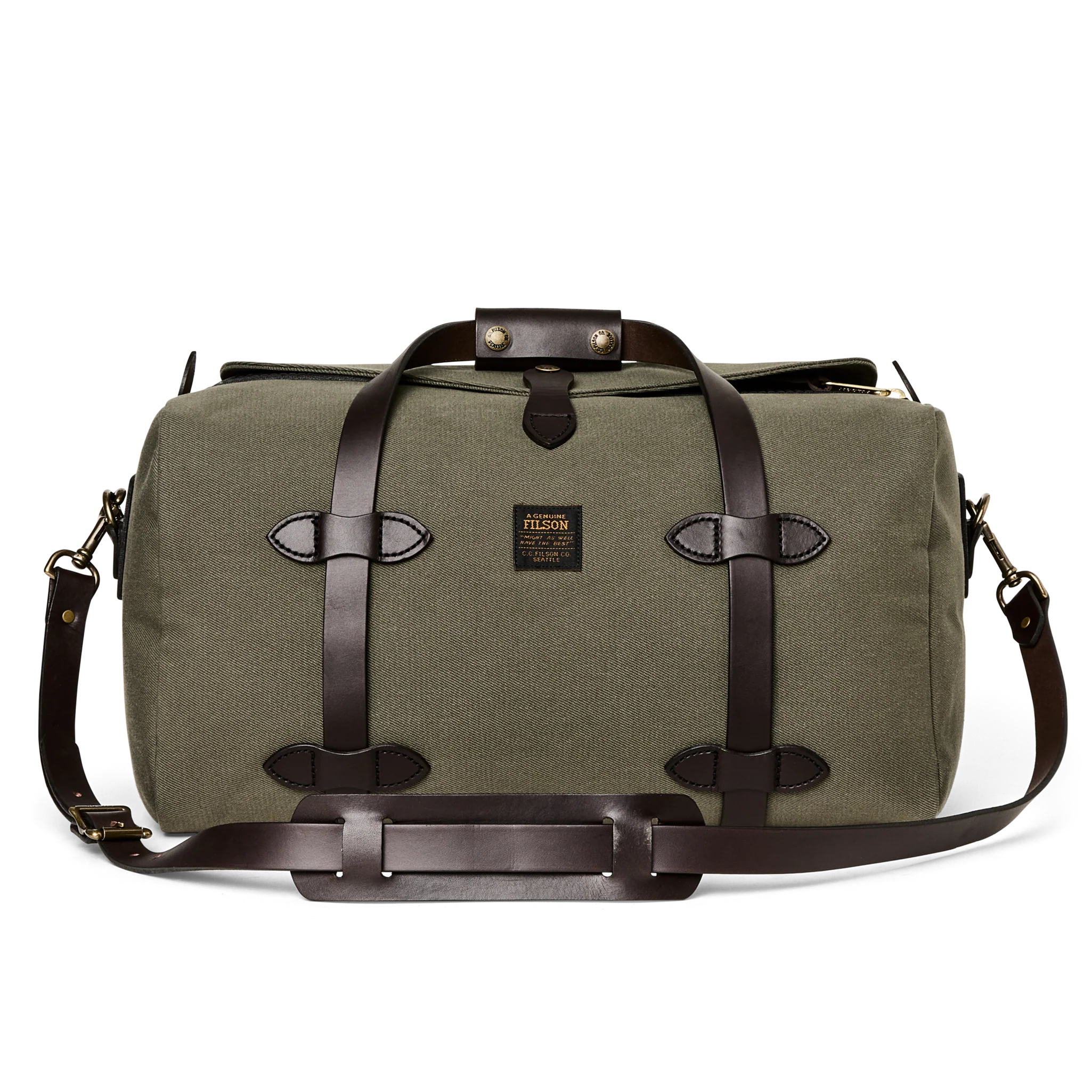 Small Rugged Twill Duffle Bag