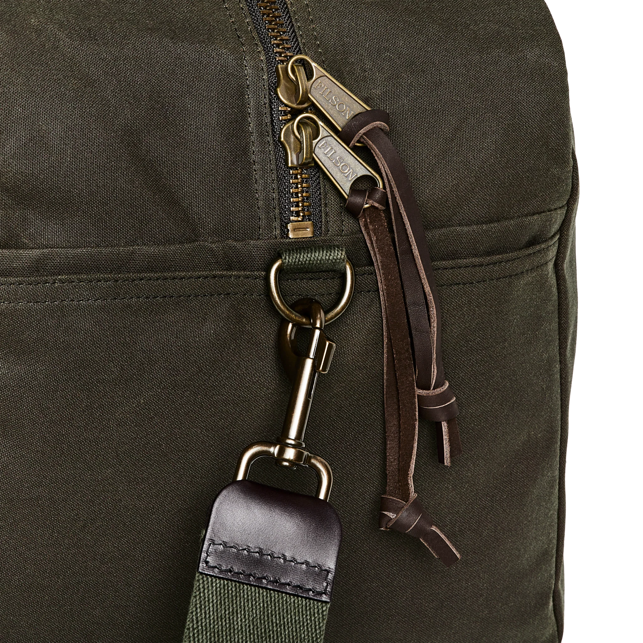 Medium Tin Cloth Duffle Bag