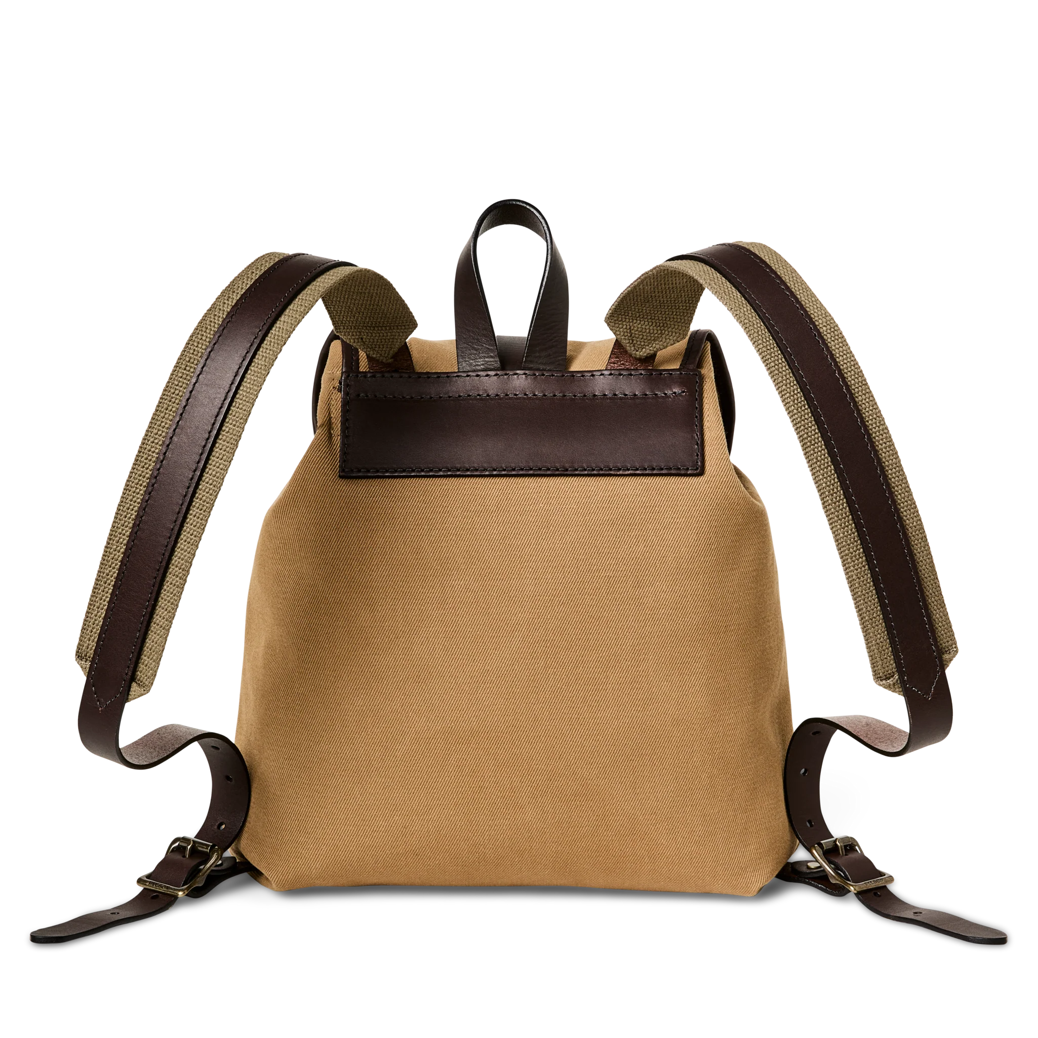 Rugged Twill Drawstring Backpack