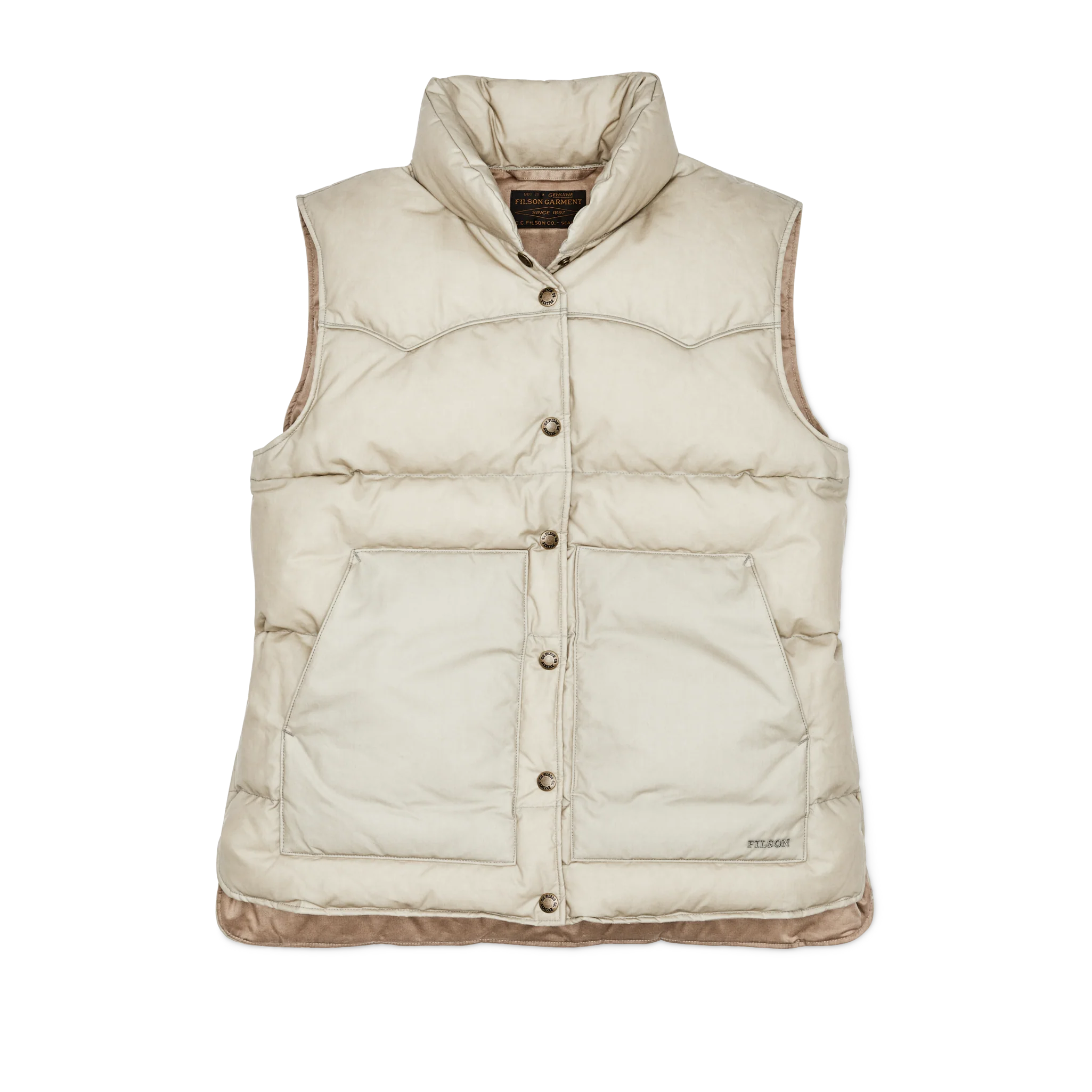Women's Waxed Down Vest