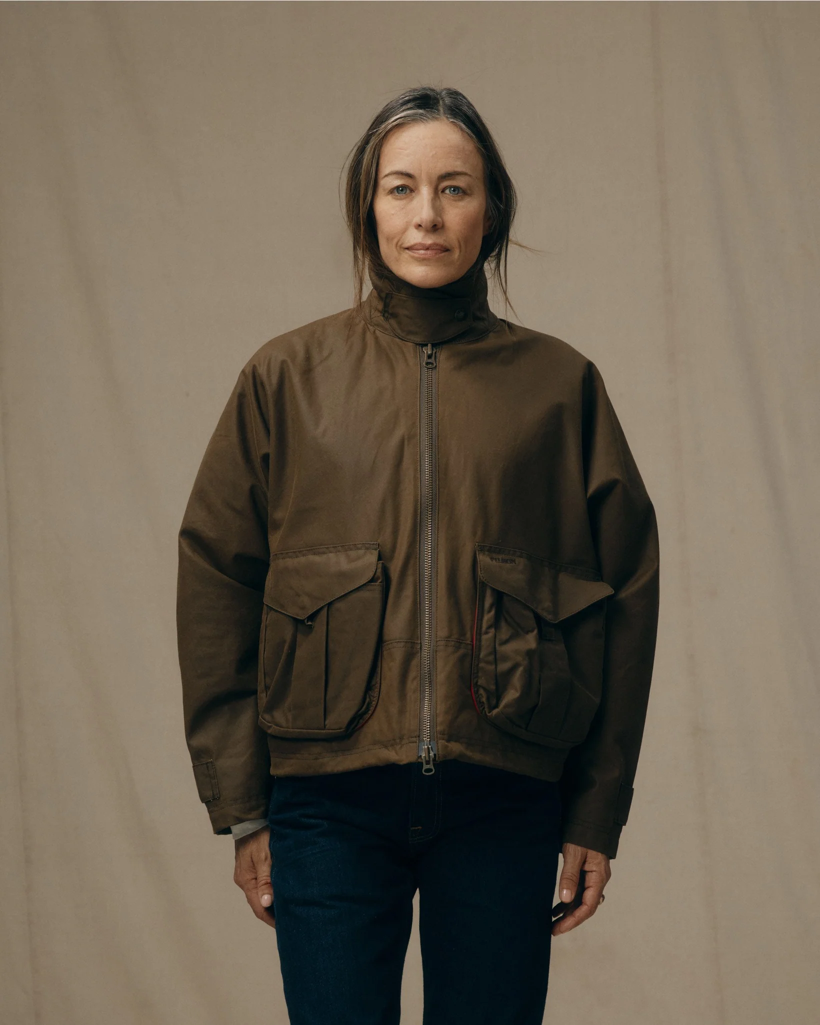 Women's Shelter Cloth Short Work Jacket