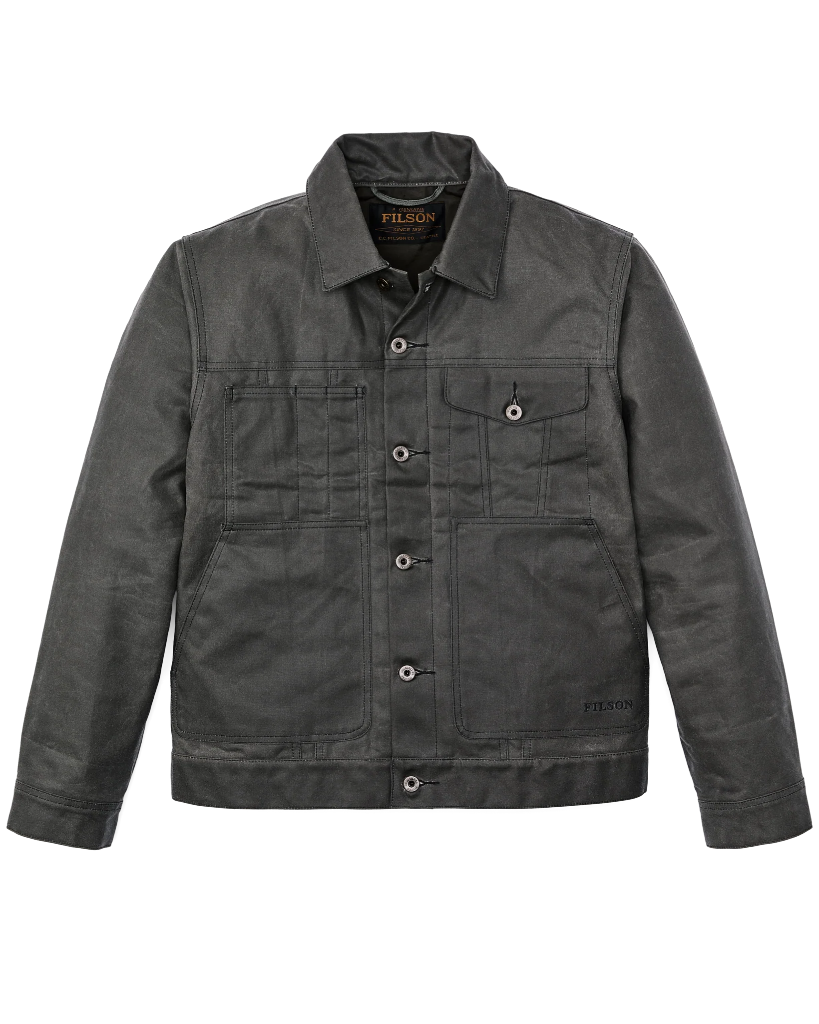 Tin Cloth Short Lined Cruiser Jacket