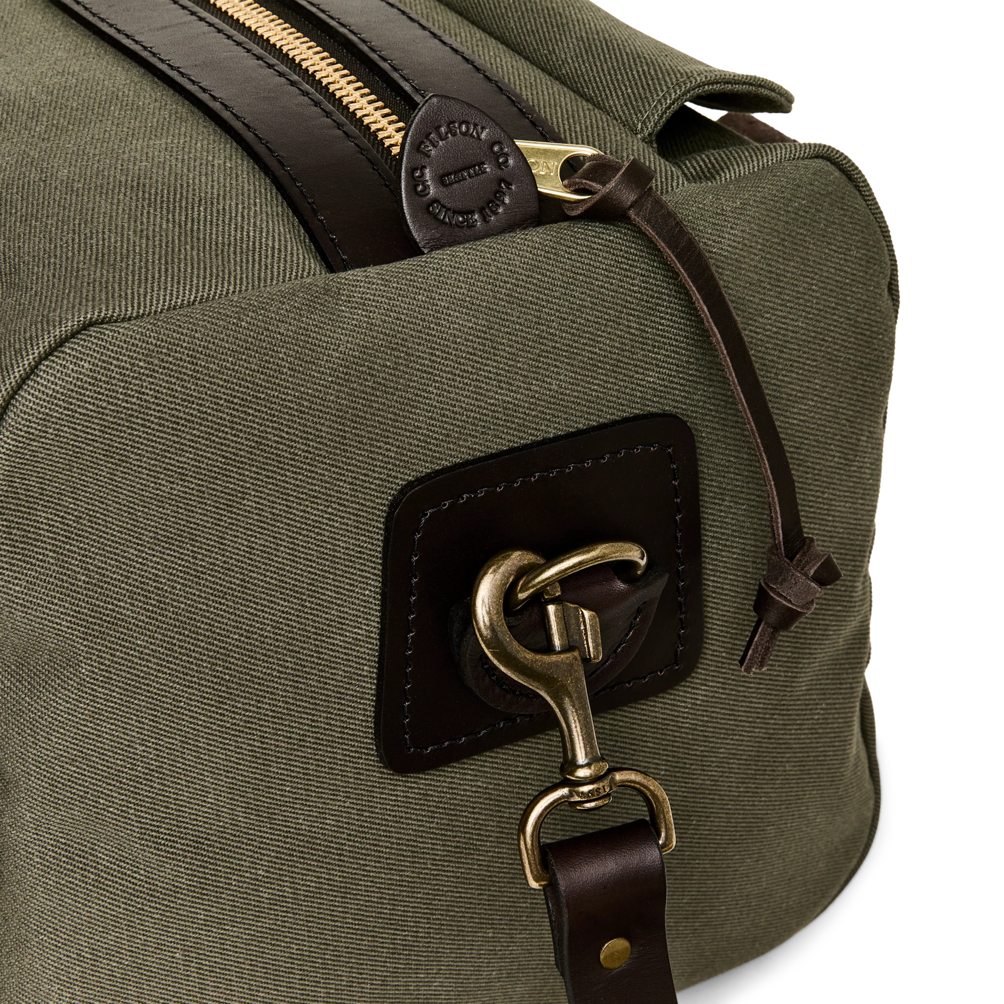 Small Rugged Twill Duffle Bag