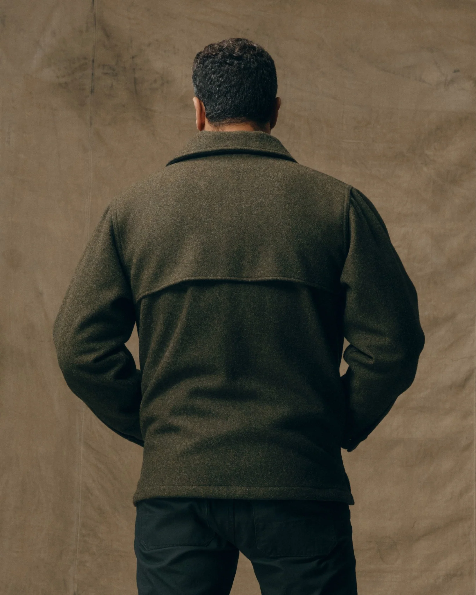 Mackinaw Wool Cape Coat