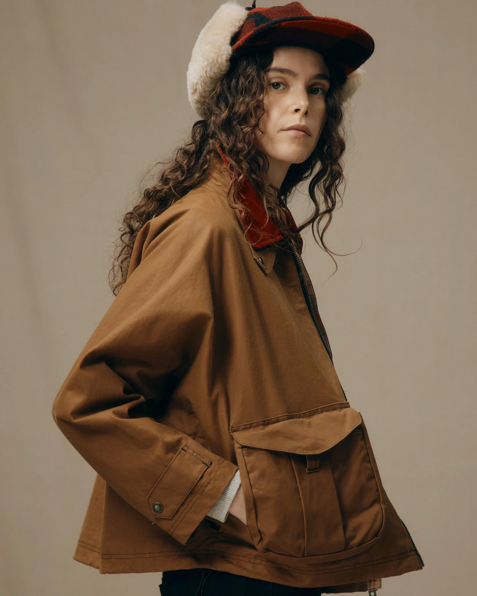 Women's Shelter Cloth Short Work Jacket