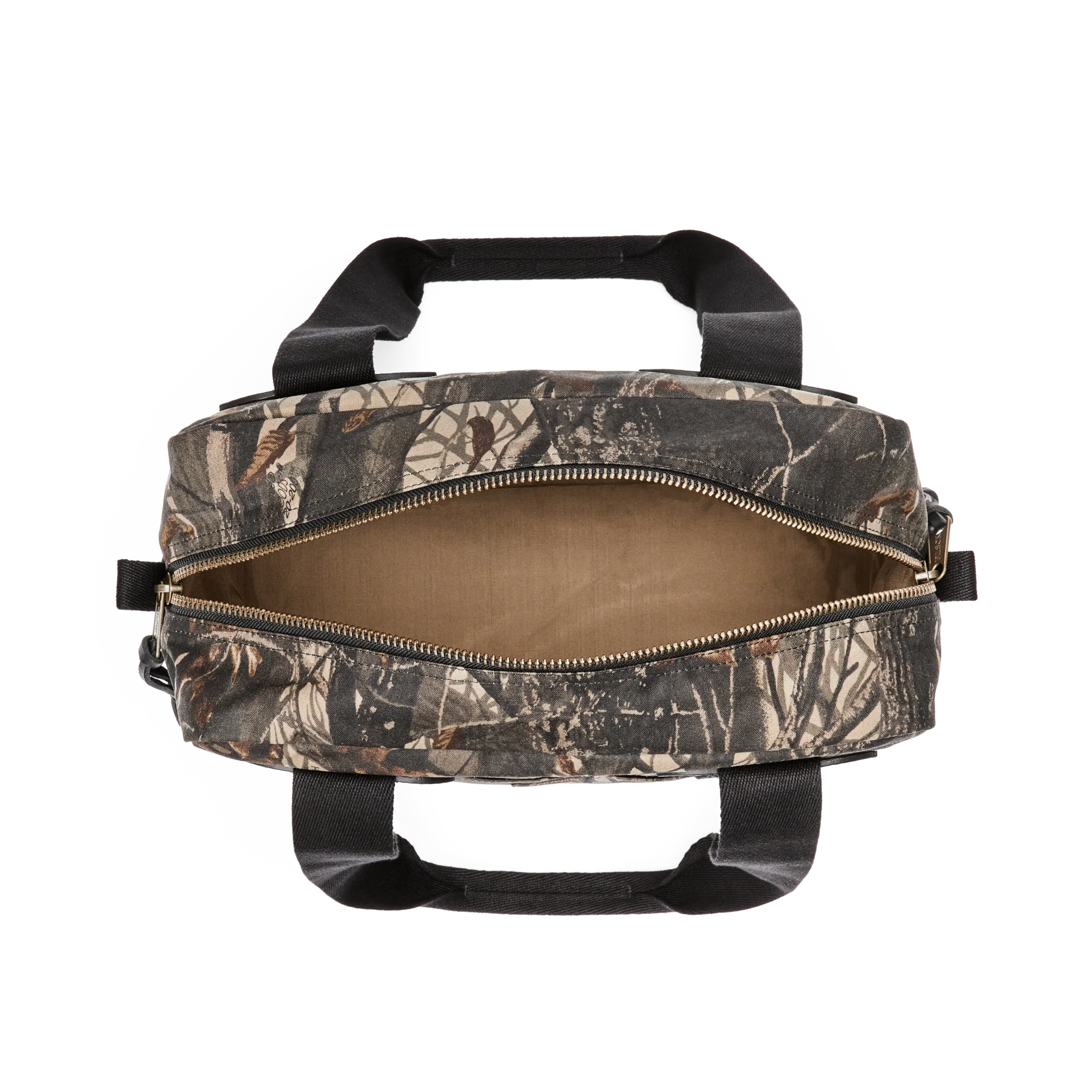 Tin Cloth Zipper Tote Bag