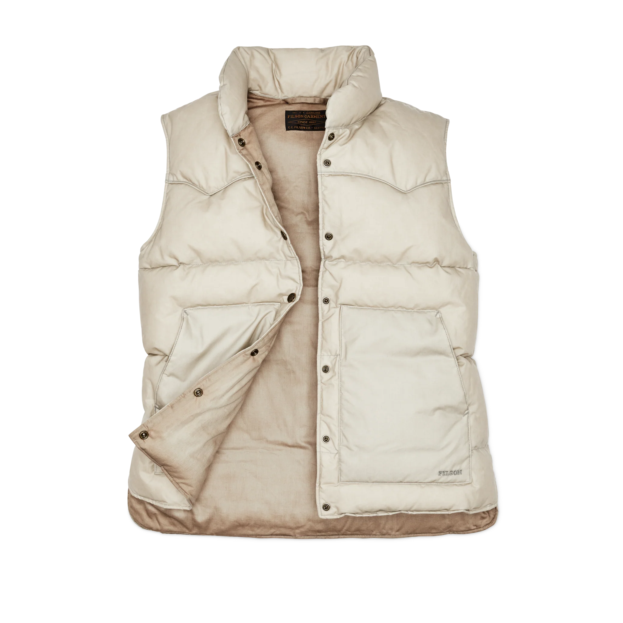 Women's Waxed Down Vest