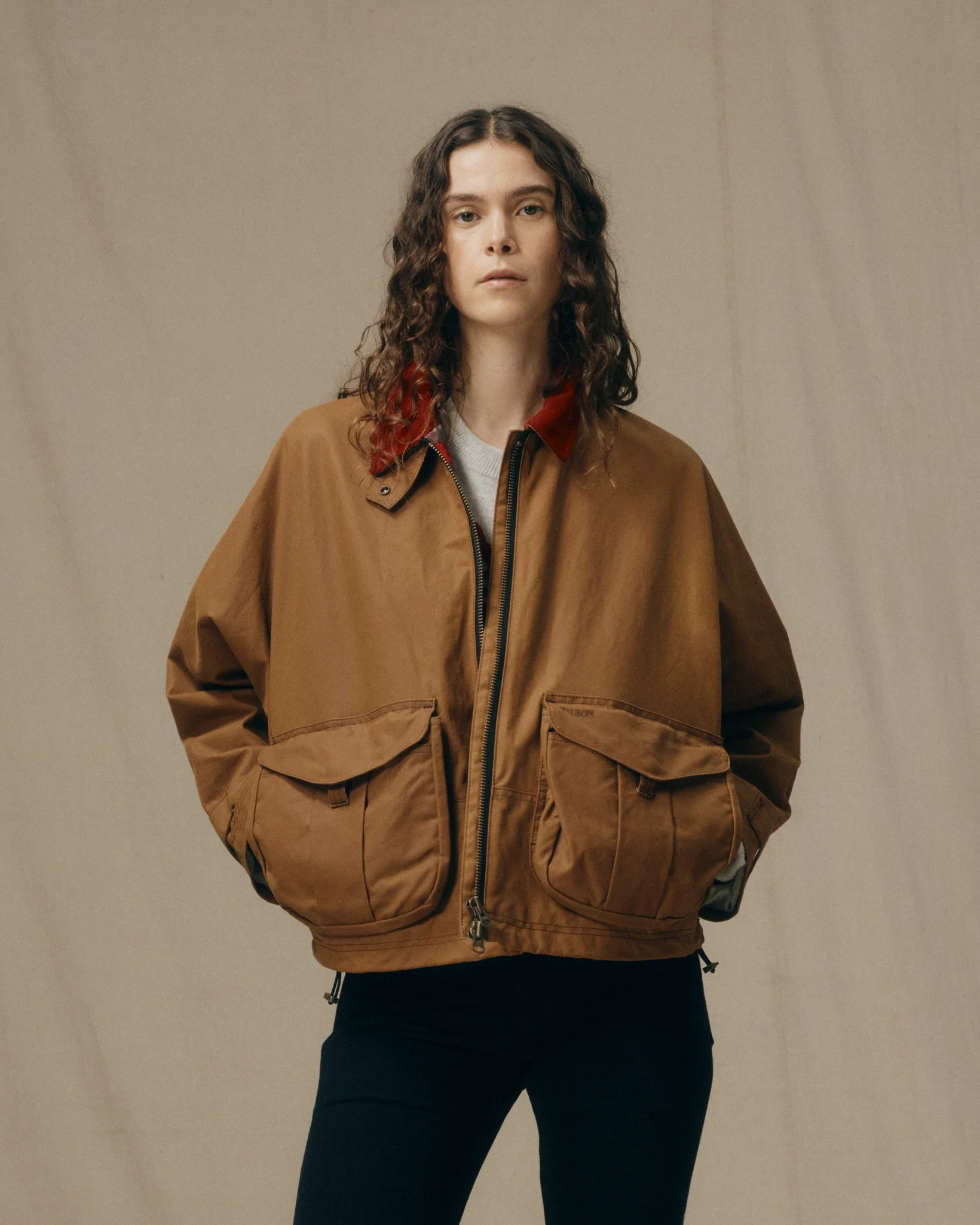 Women's Shelter Cloth Short Work Jacket