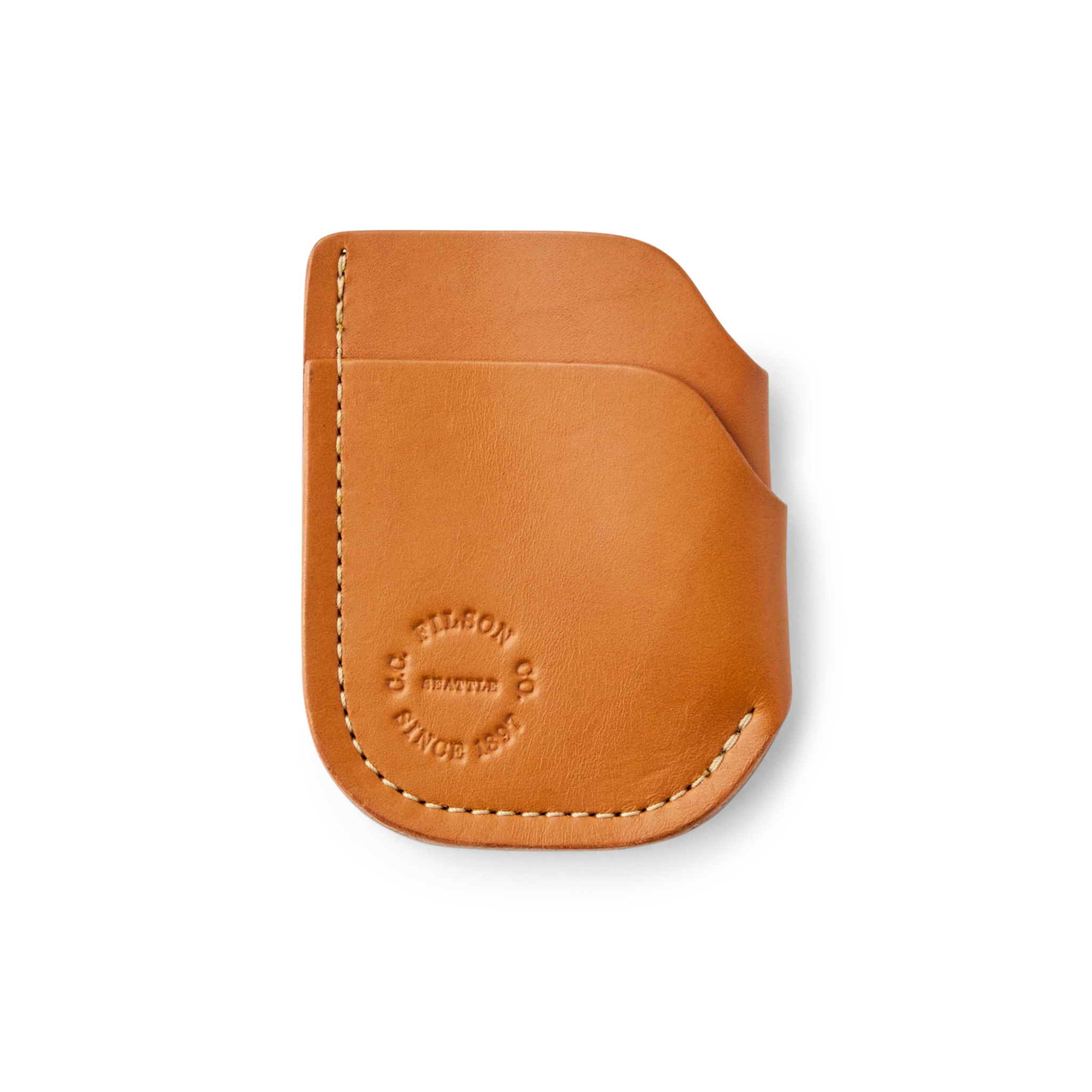 Bridle Leather Front Pocket Cash & Card Case