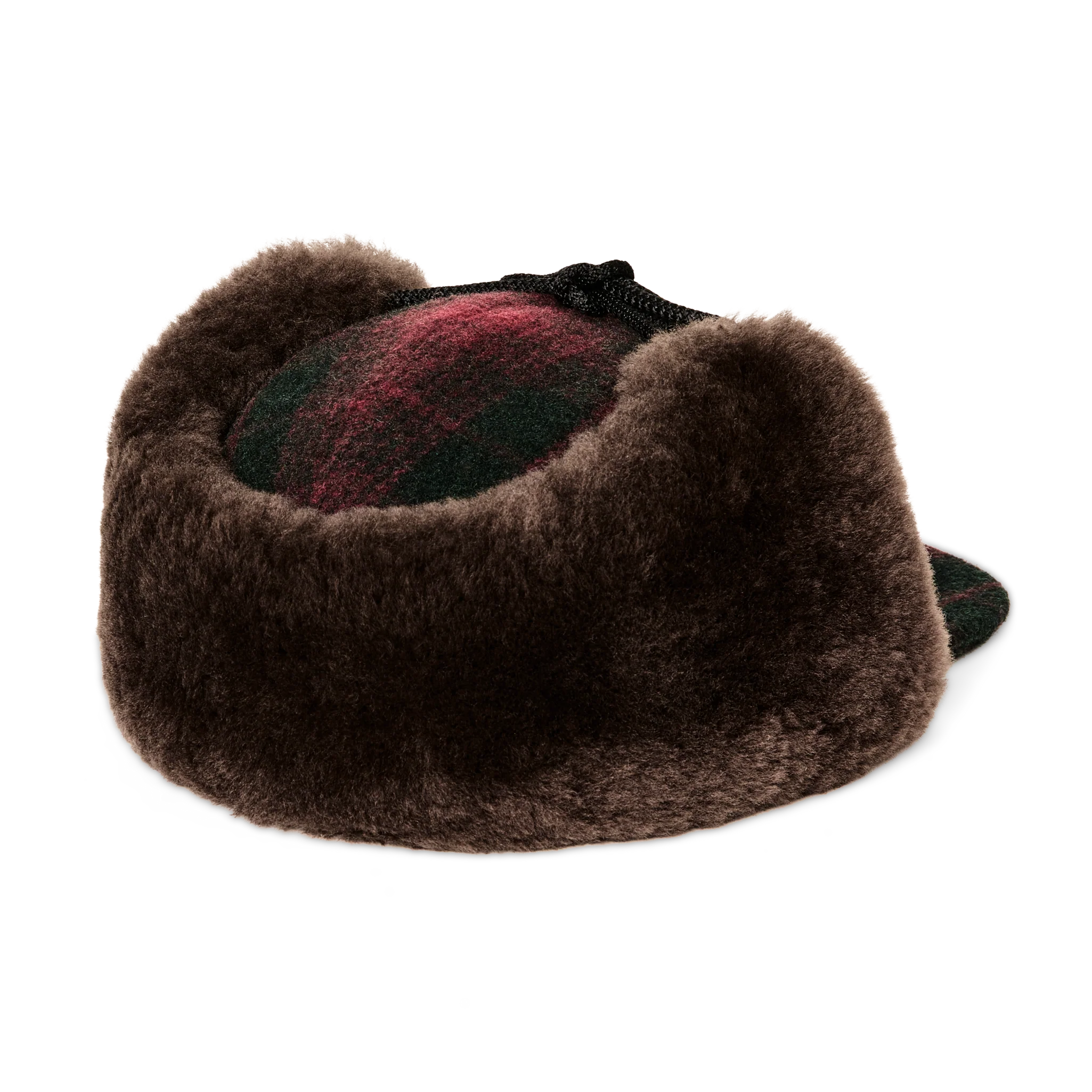 Double Mackinaw Wool Cap