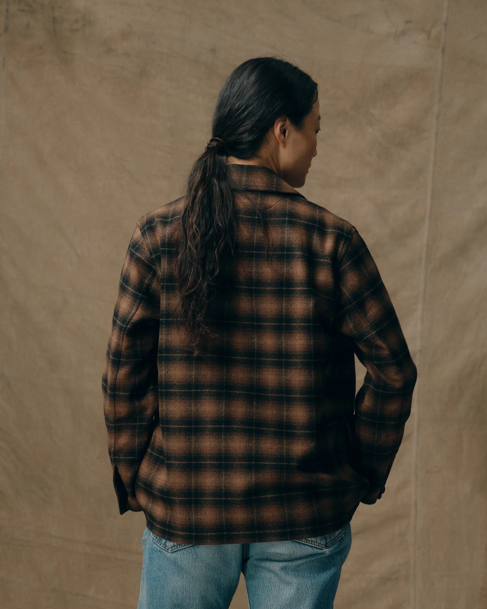 Women's Unconstructed Wool Blazer