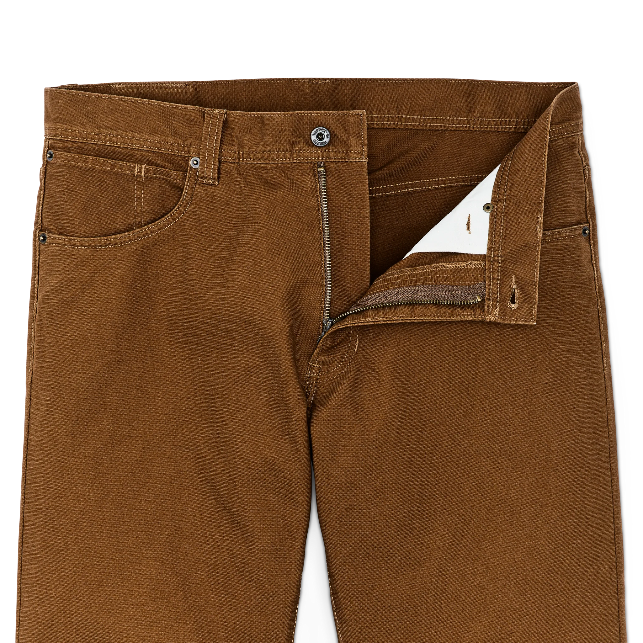 Dry Tin Cloth 5-pocket Pants