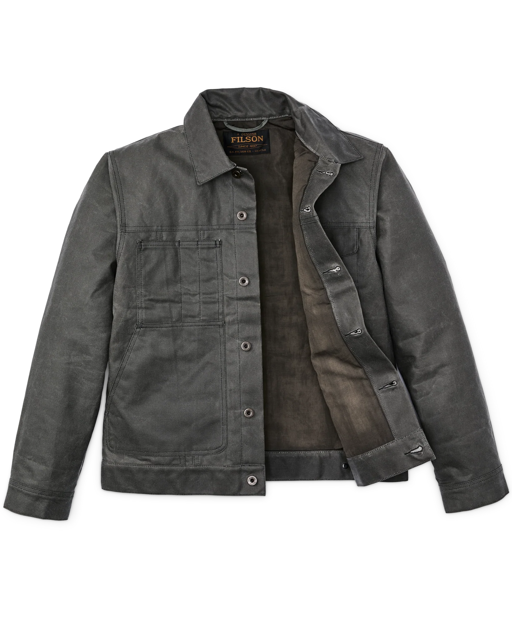 Tin Cloth Short Lined Cruiser Jacket
