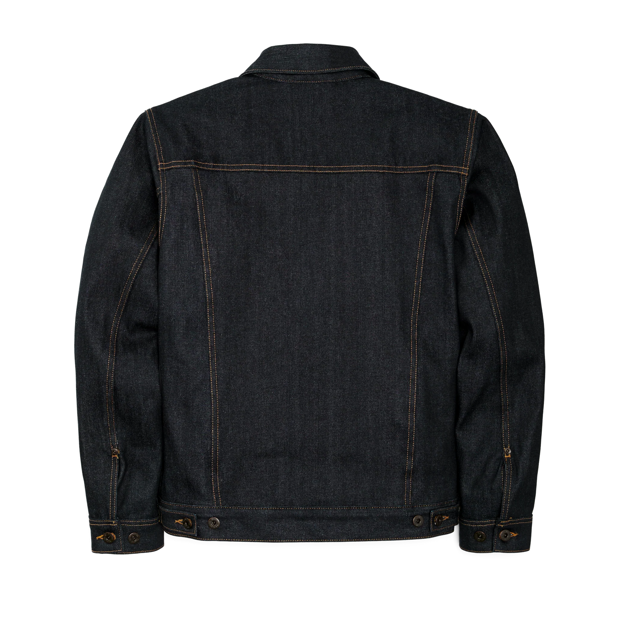 Lined Denim Short Cruiser Jacket