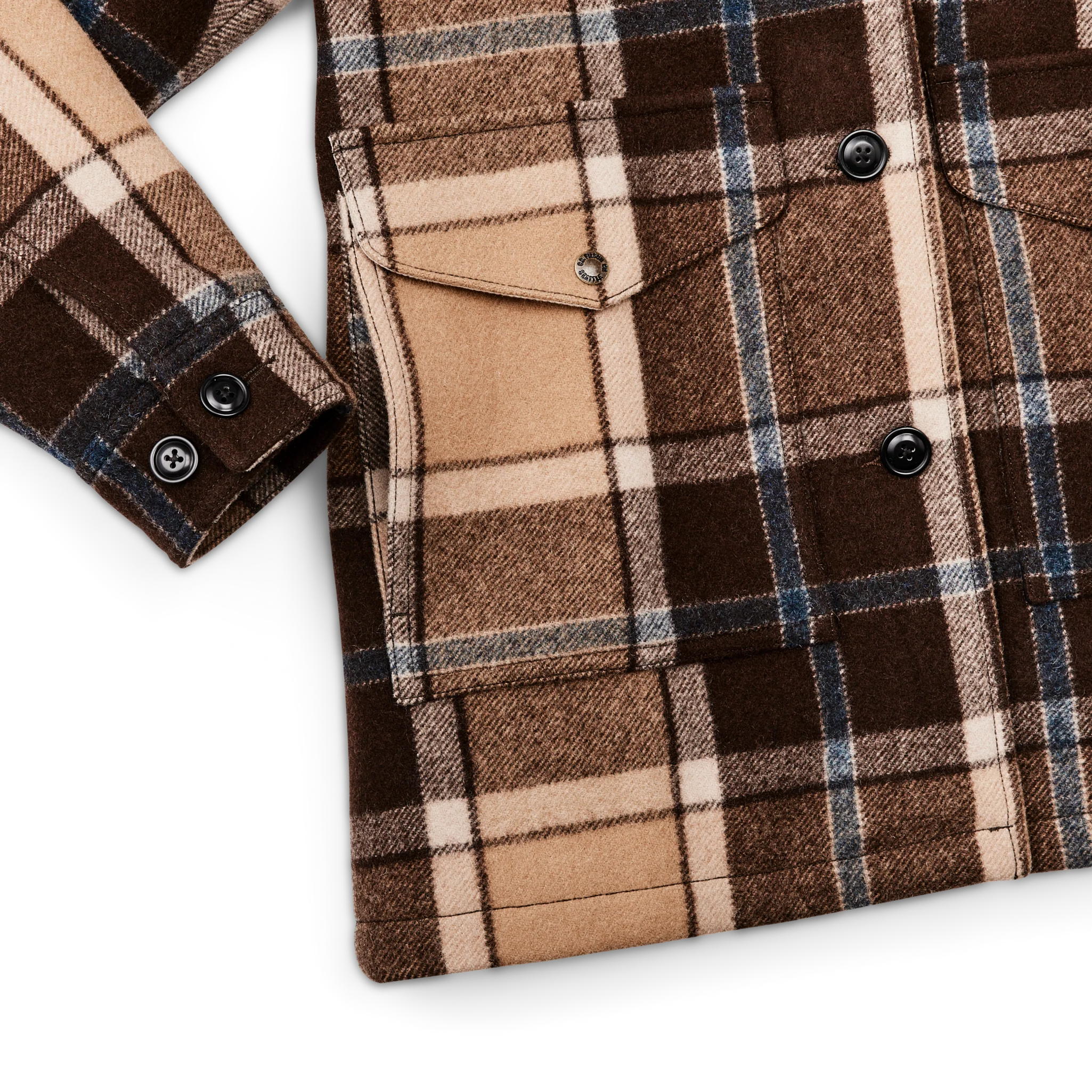 Women's Lined Wool Packer Coat