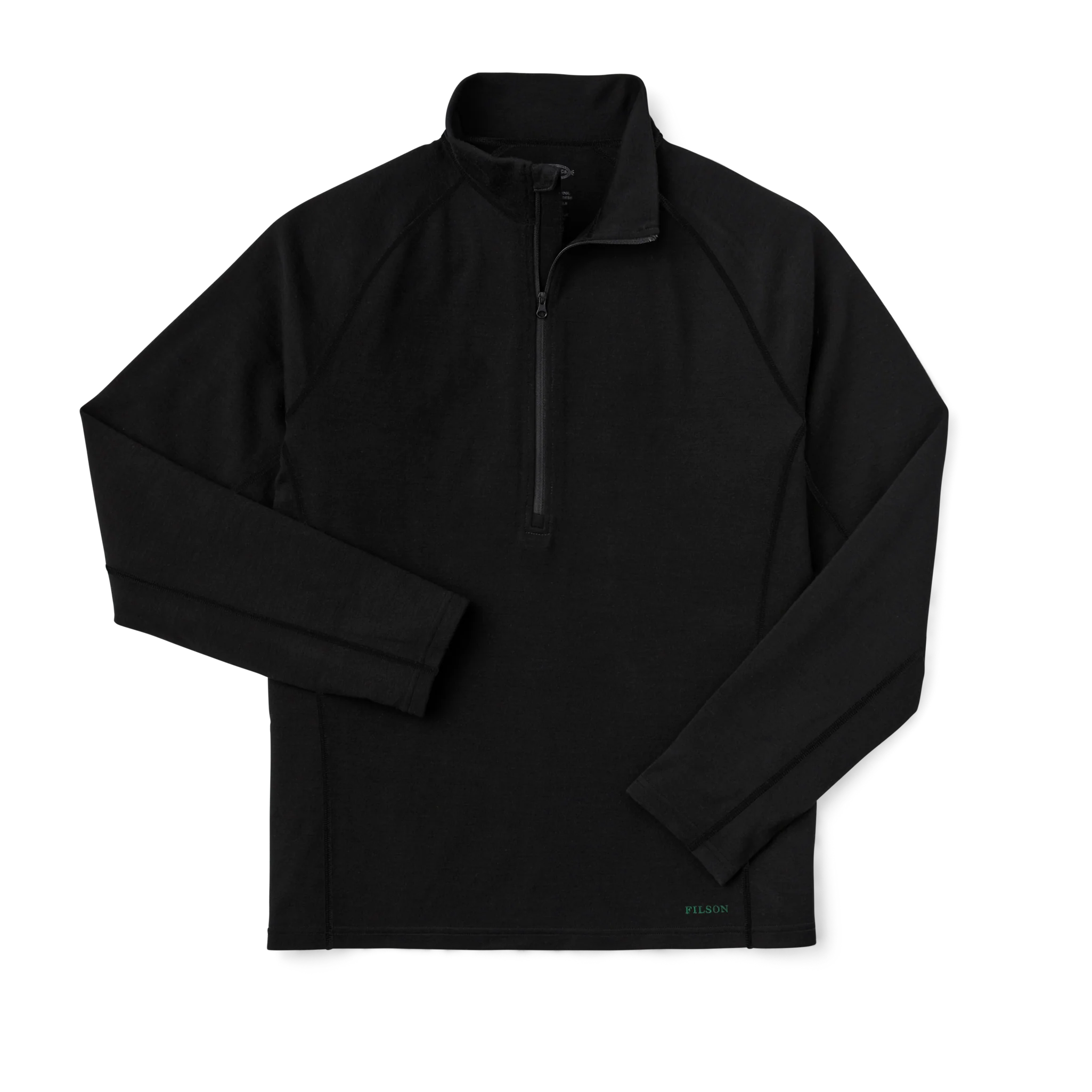 400g Merino Wool Long Sleeve Half-zip