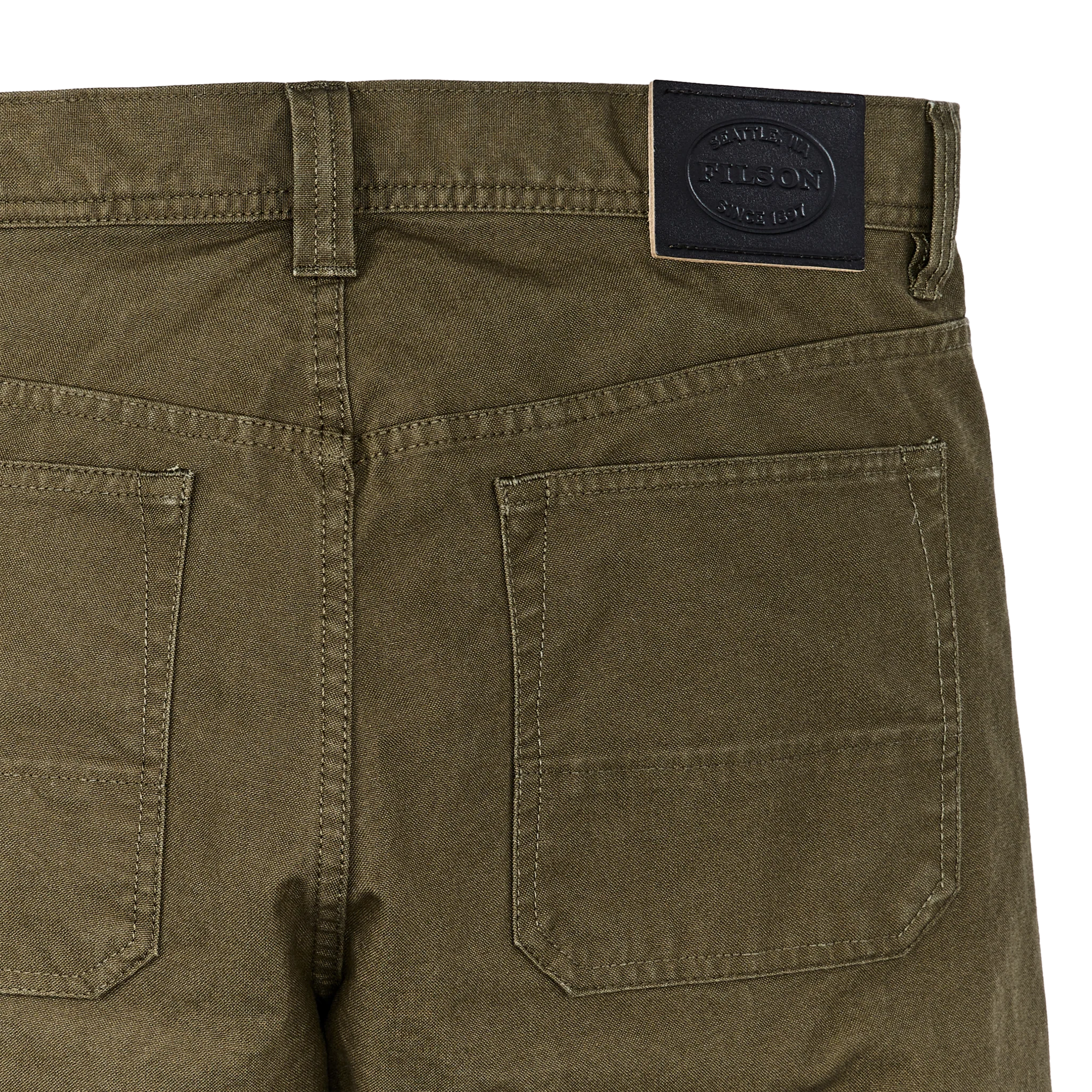Dry Tin Cloth 5-pocket Pants