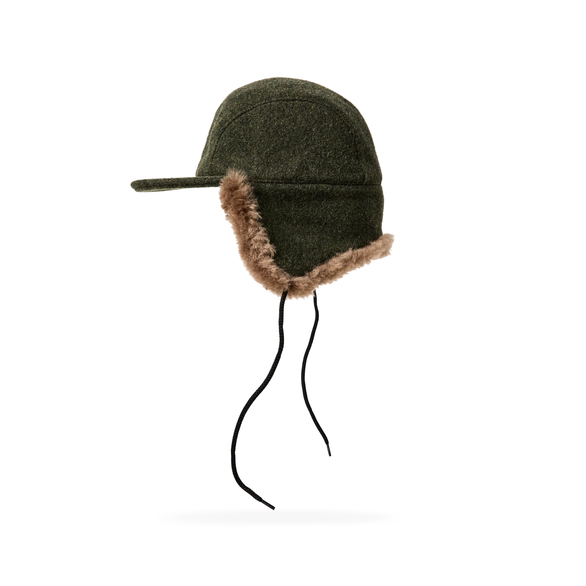 Double Mackinaw Wool Cap