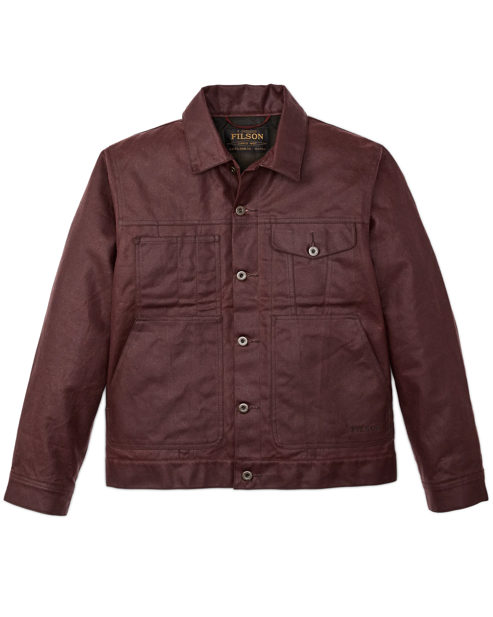 Tin Cloth Short Lined Cruiser Jacket