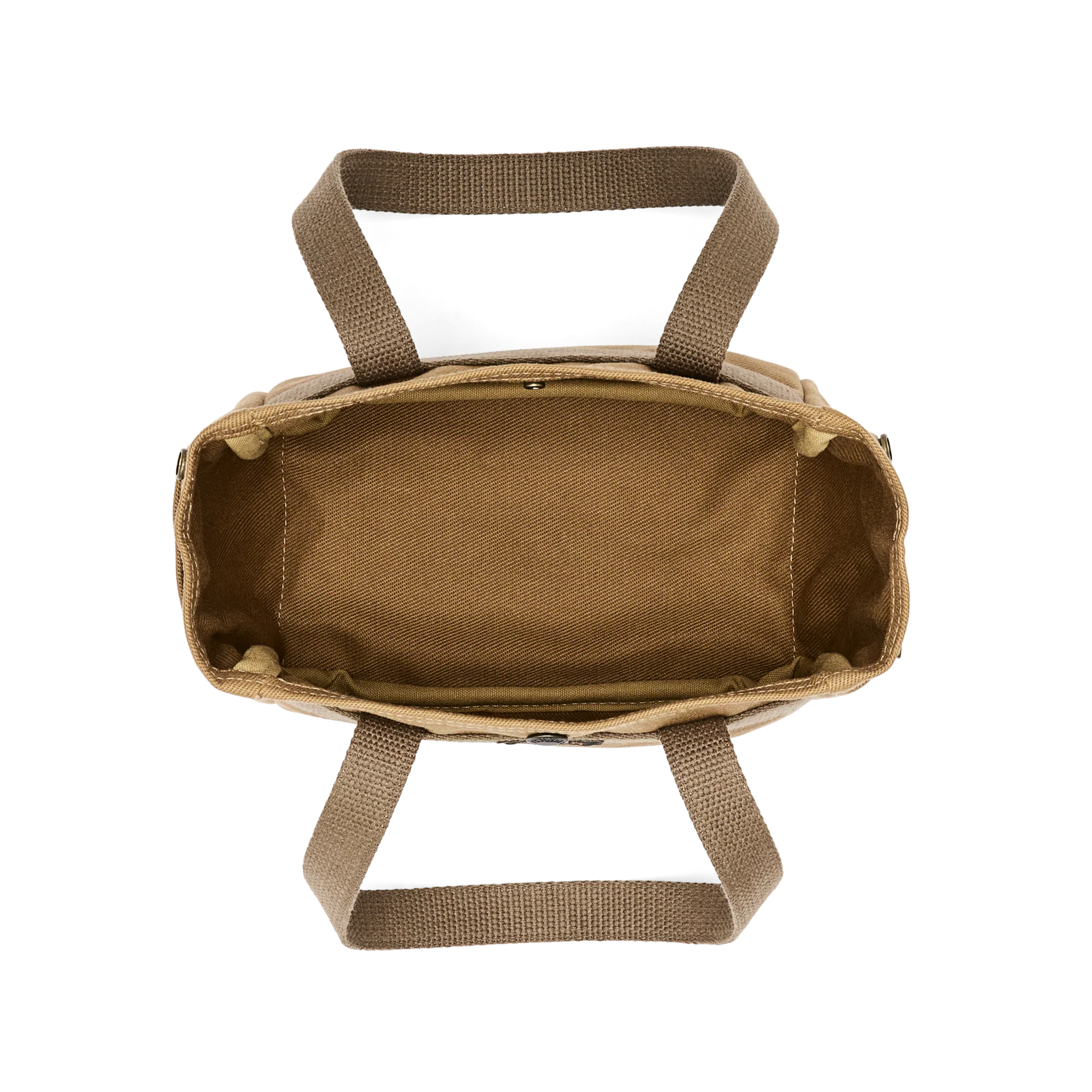 Rugged Twill Small Open Tote Bag