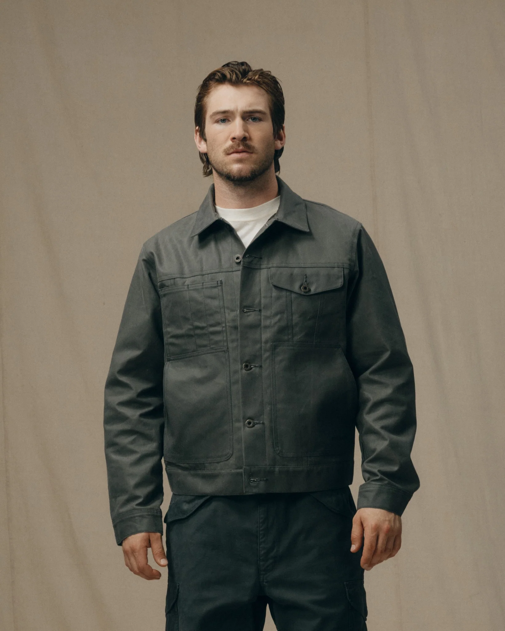 Tin Cloth Short Lined Cruiser Jacket